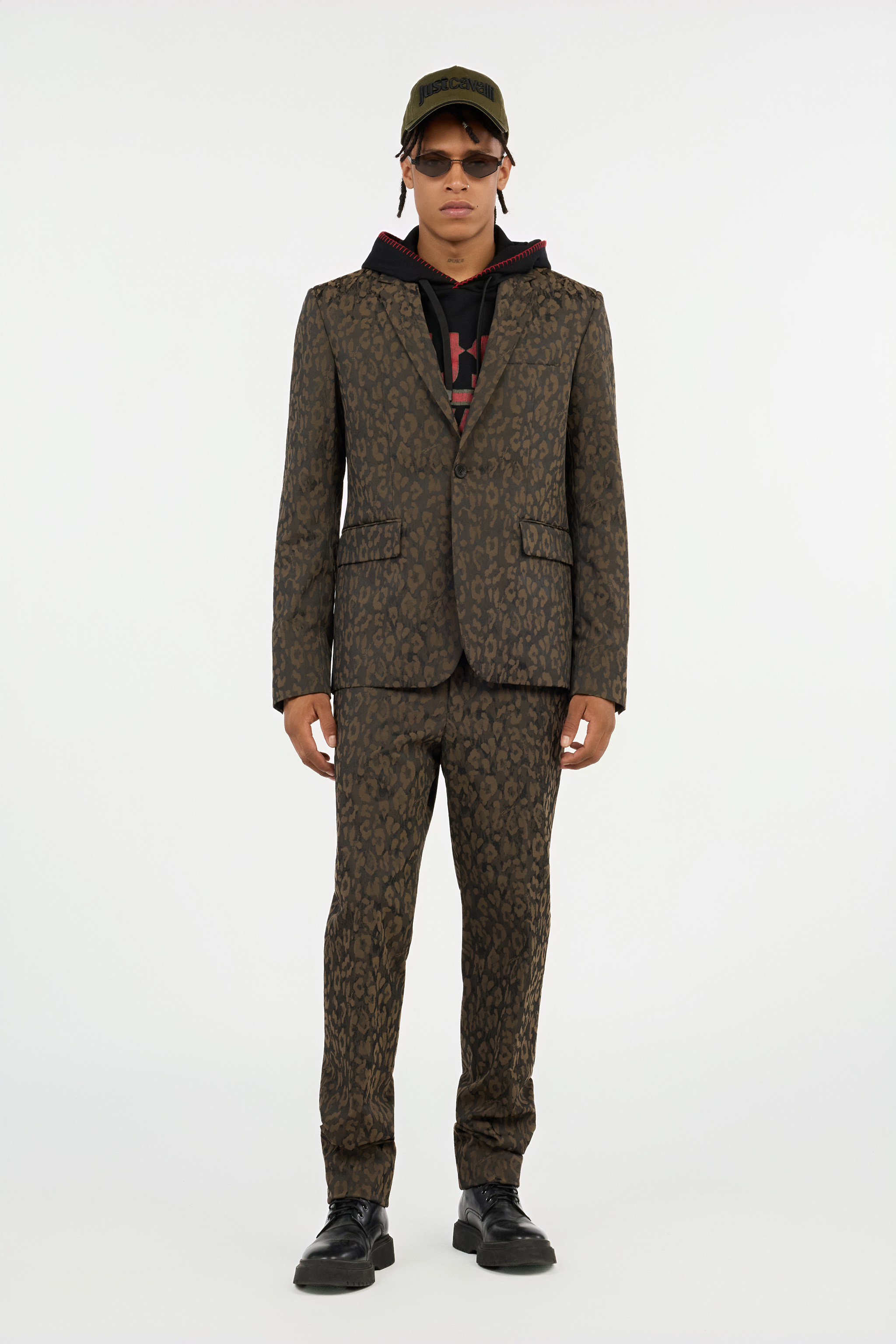 Leopard Print Suit