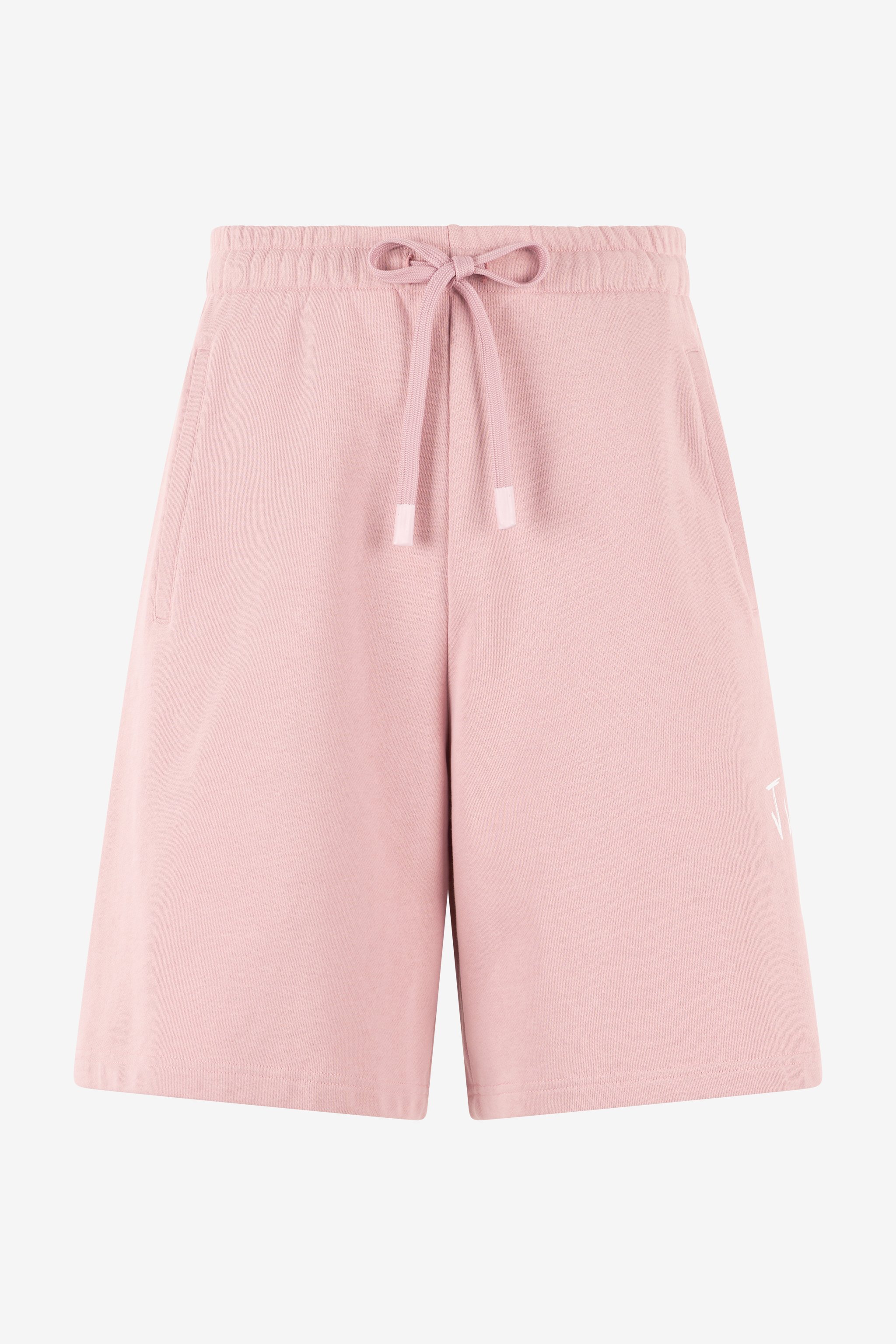 Roberto Cavalli Sports Shorts With Logo In Pink