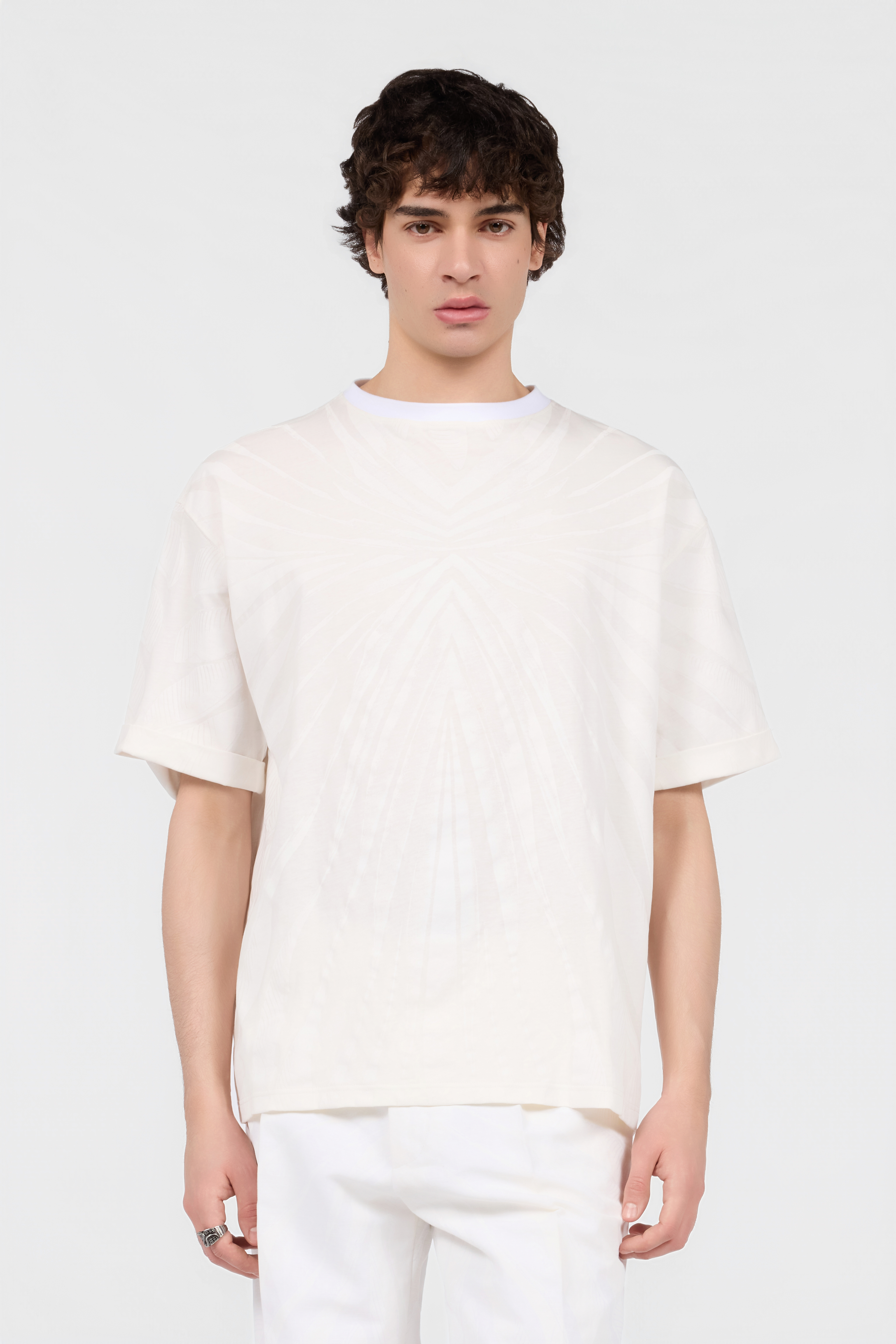 Roberto Cavalli T-Shirt With Ray Print | Thumbnail 2 Roberto Cavalli T-Shirt With Ray Print | Thumbnail 2
