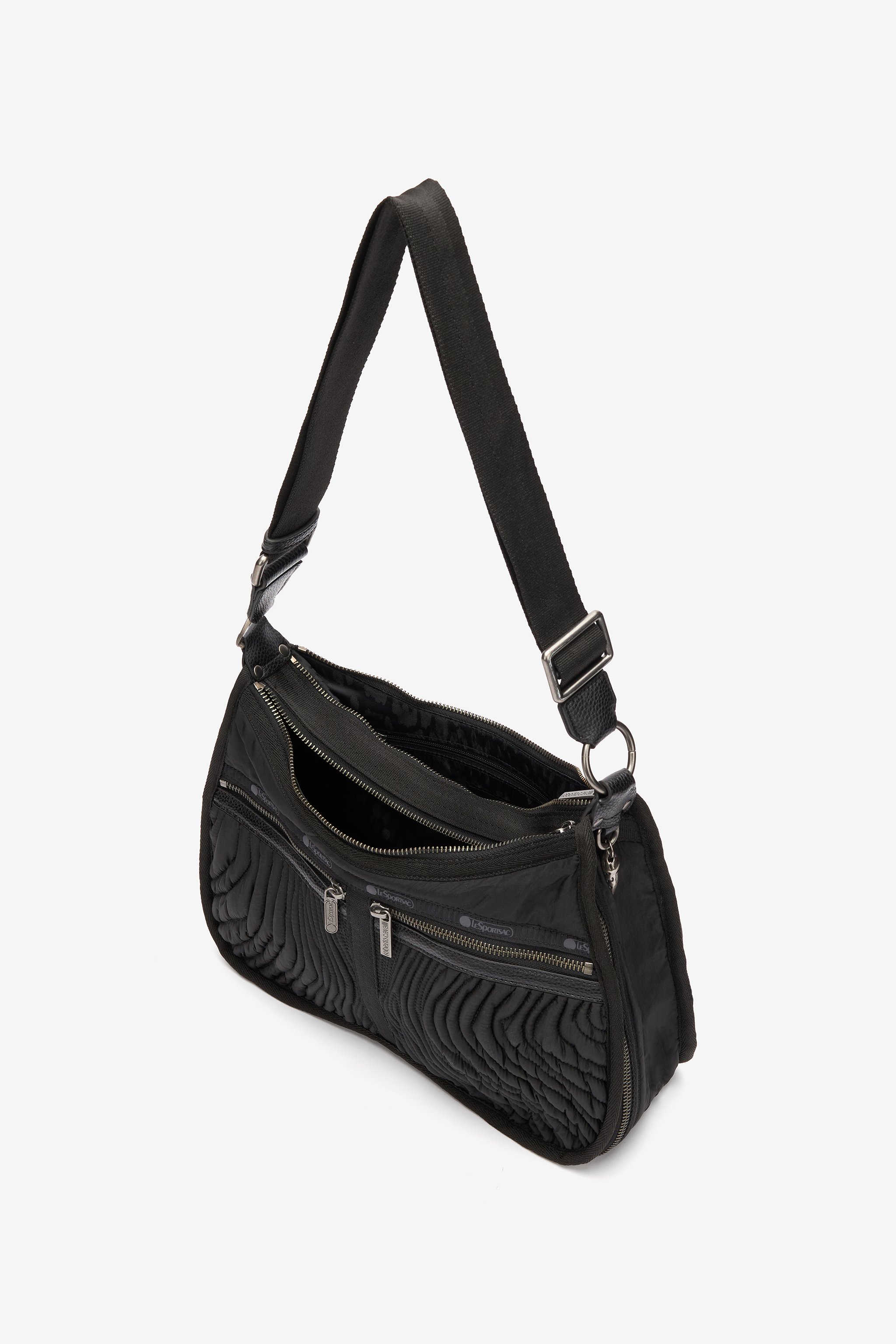Roberto Cavalli Torino Matelasse Bag In Black