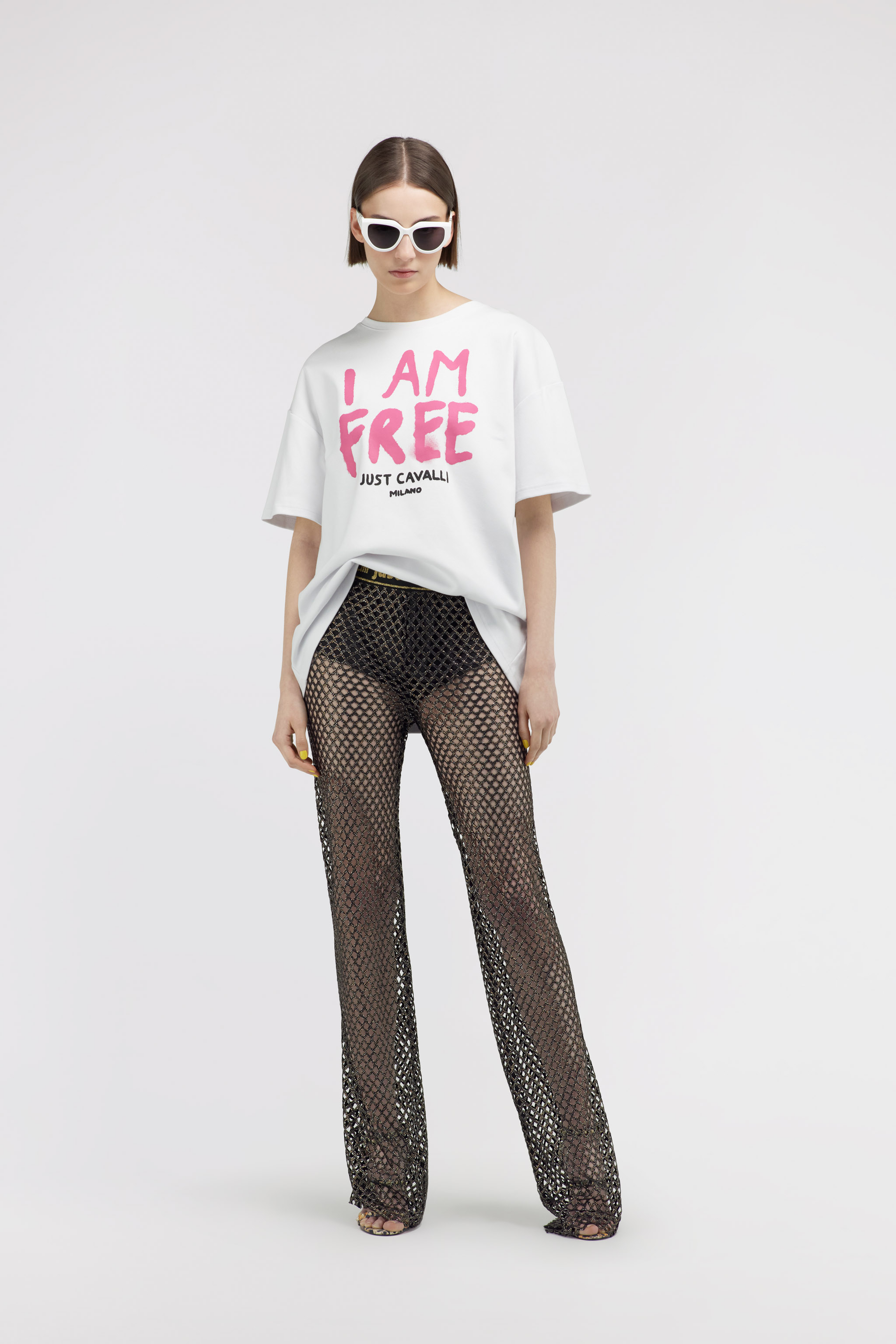 Roberto Cavalli Just Cavalli Trousers In Black