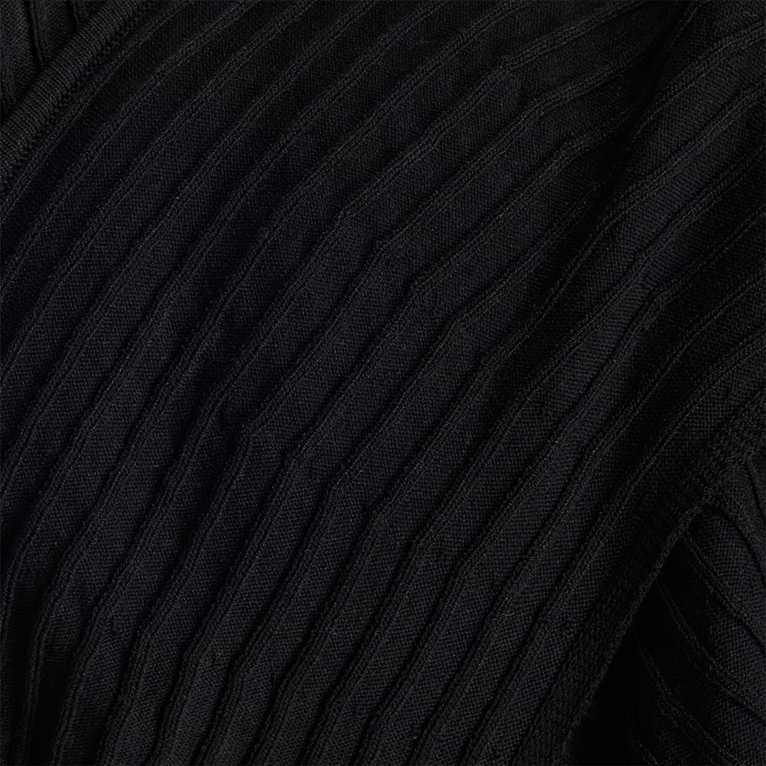 Roberto Cavalli Ribbed Sleeveless Crop Top In Black