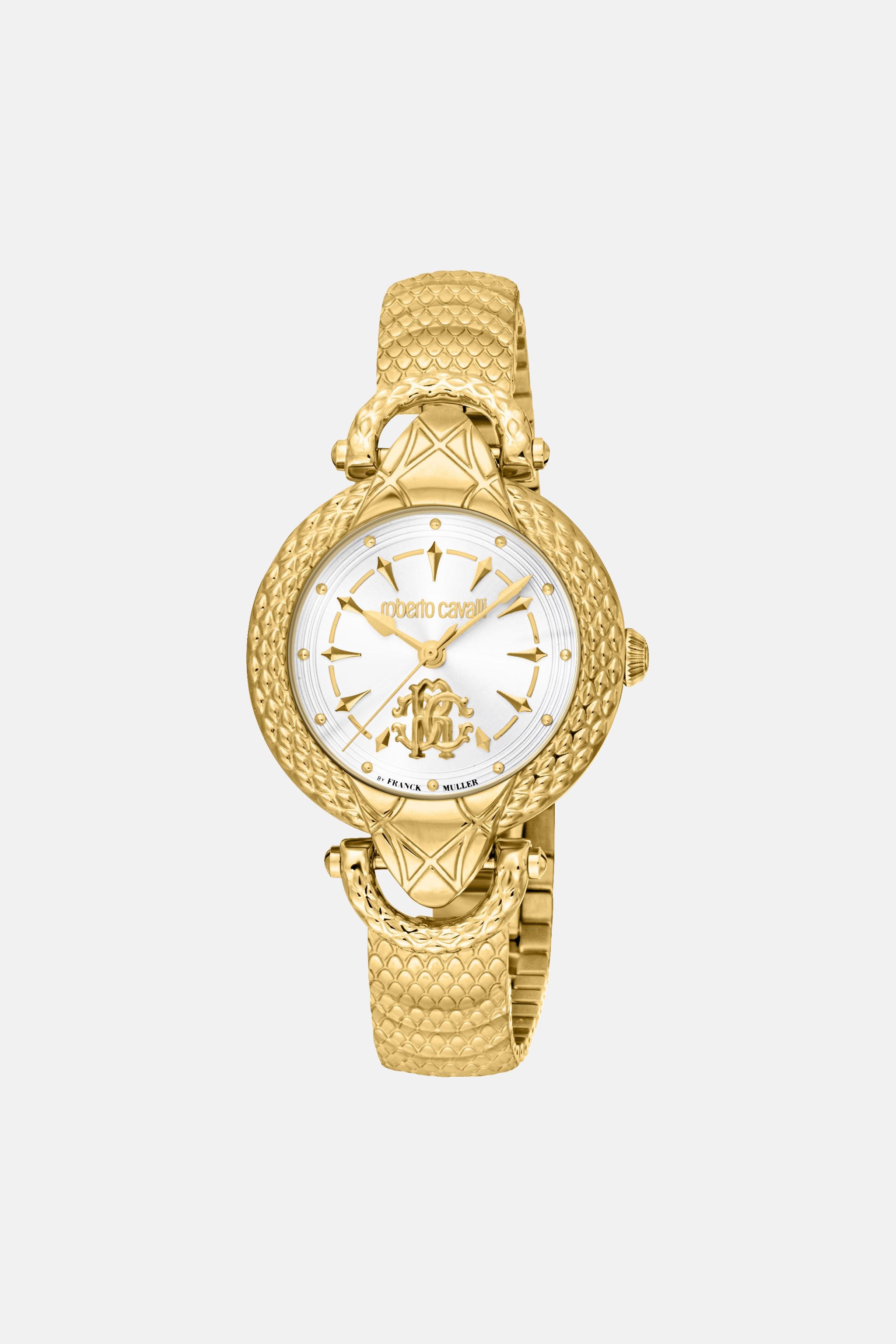 Roberto Cavalli by Franck Muller Snake Core watch in Gold for