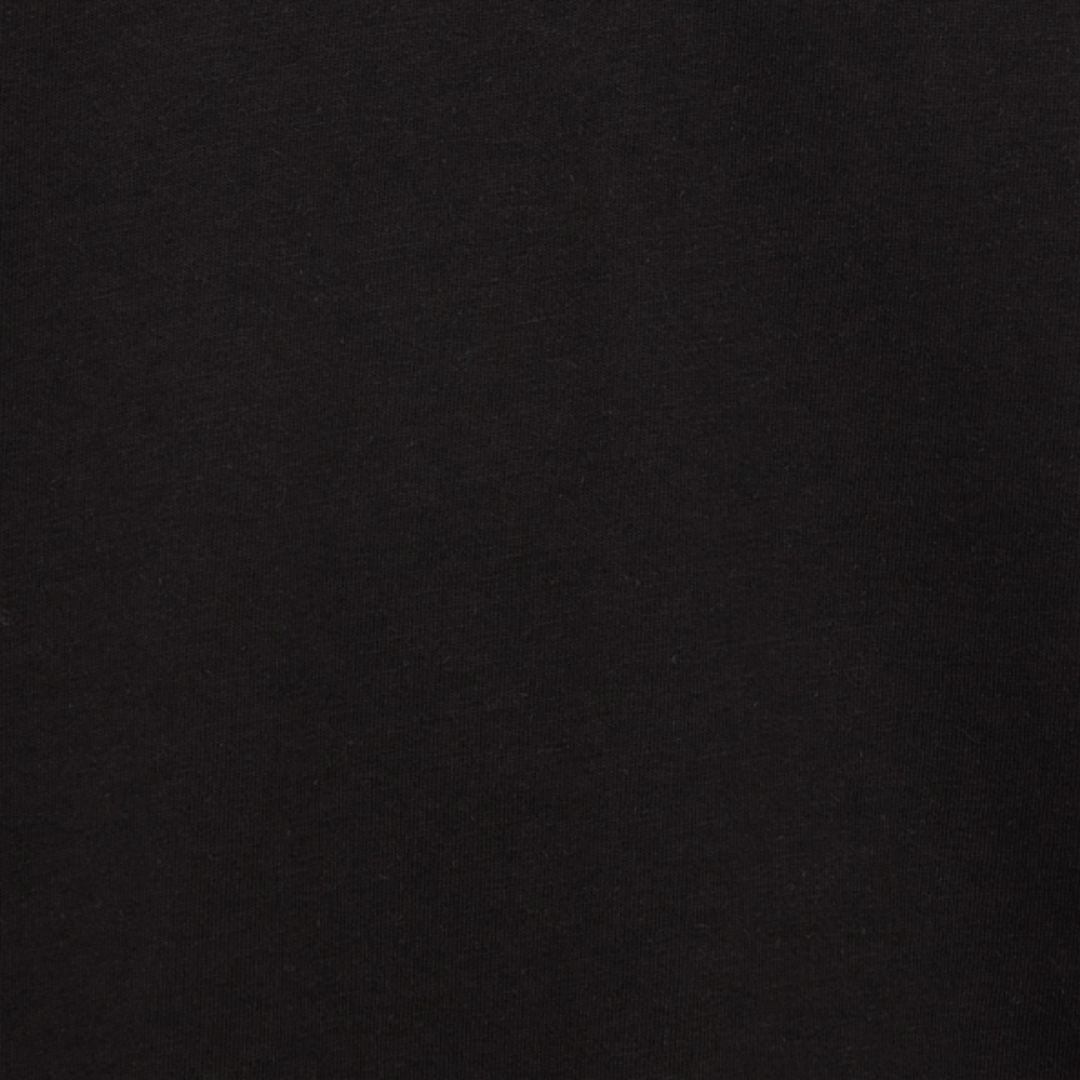 Roberto Cavalli T-shirt With Flocked Logo In Black