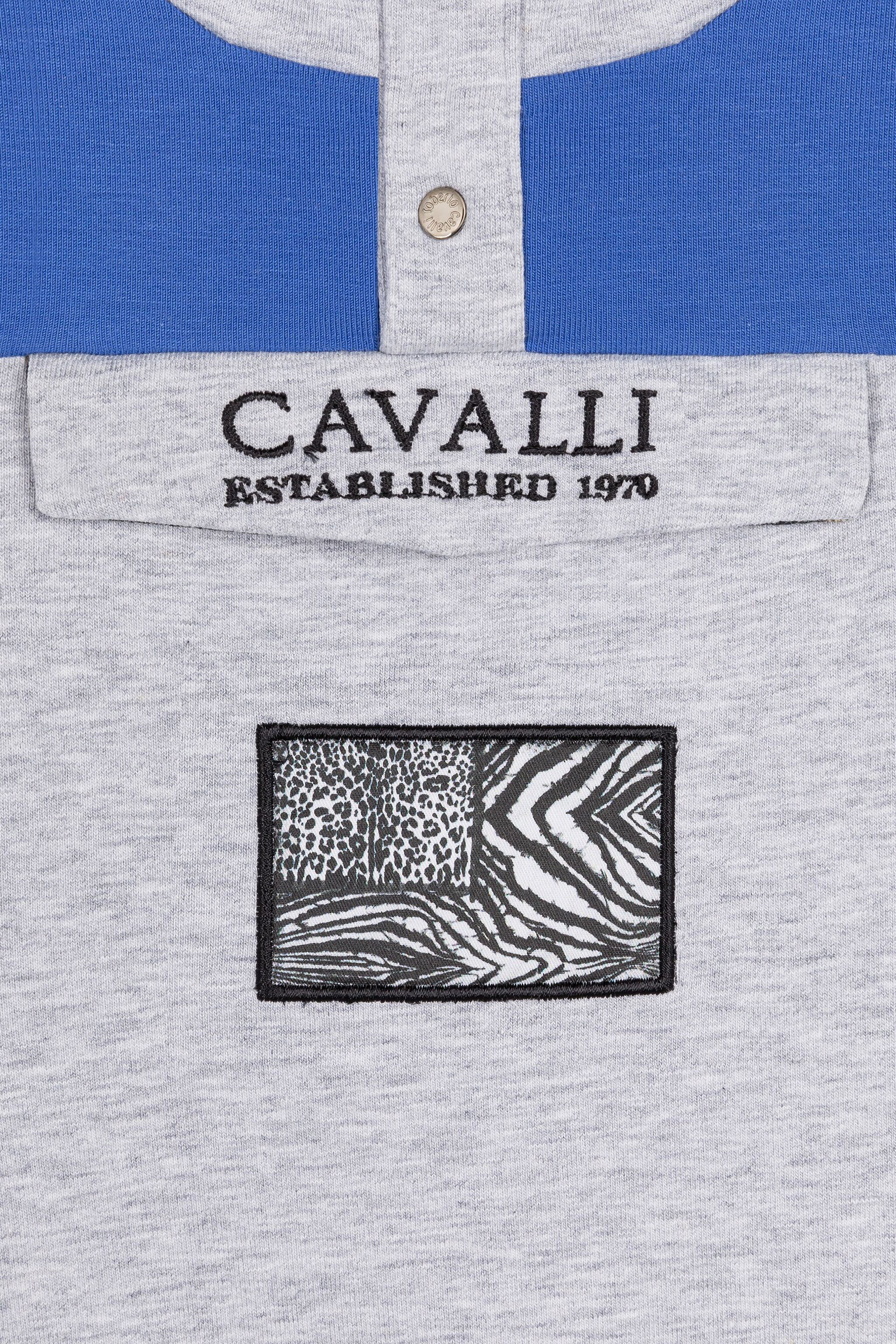Roberto Cavalli Sweatshirt In Gray