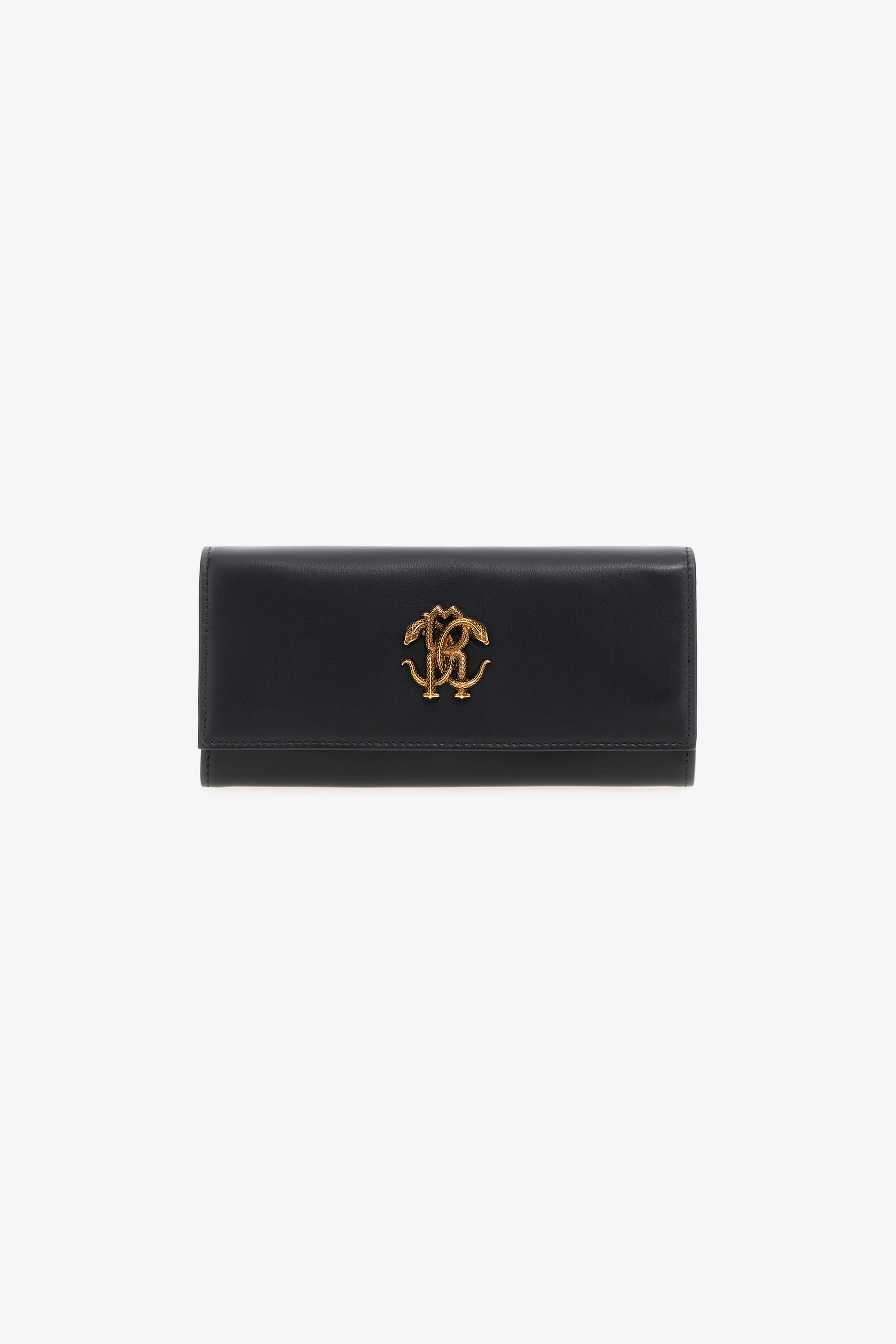 ROBERTO CAVALLI WALLET WITH MONOGRAM RC 