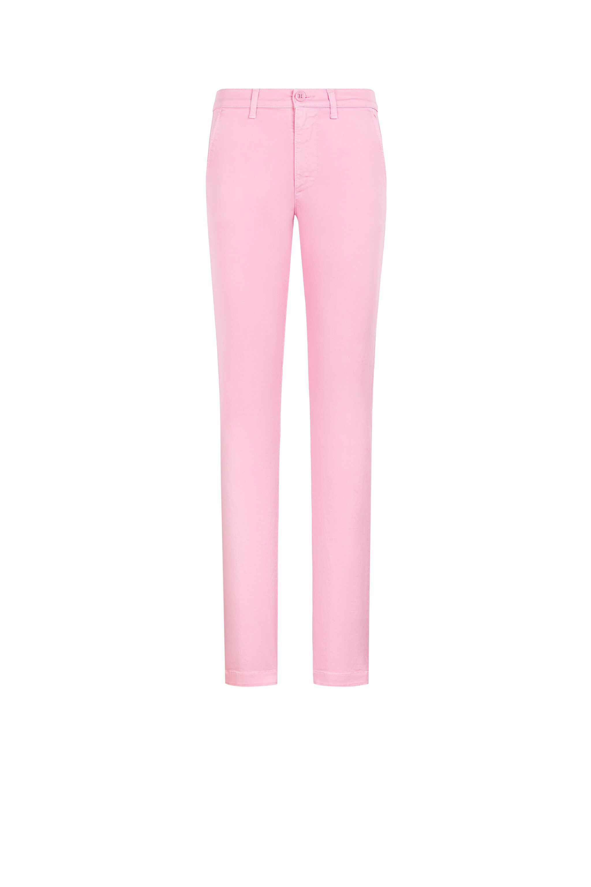 Roberto Cavalli Women's Pink Skinny-Leg Trousers - Trousers & Shorts