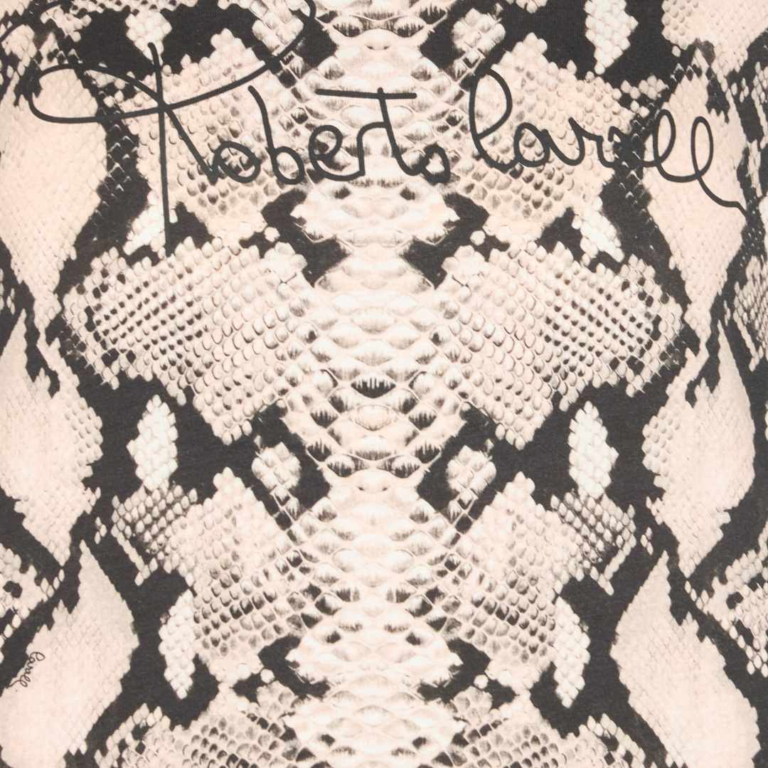 ROBERTO CAVALLI T-SHIRT MIT PYTHONPRINT