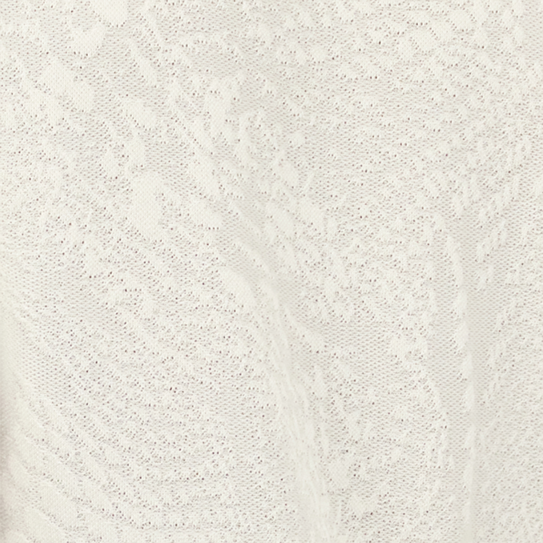 Roberto Cavalli Patterned-jacquard Polo Shirt In Ivory