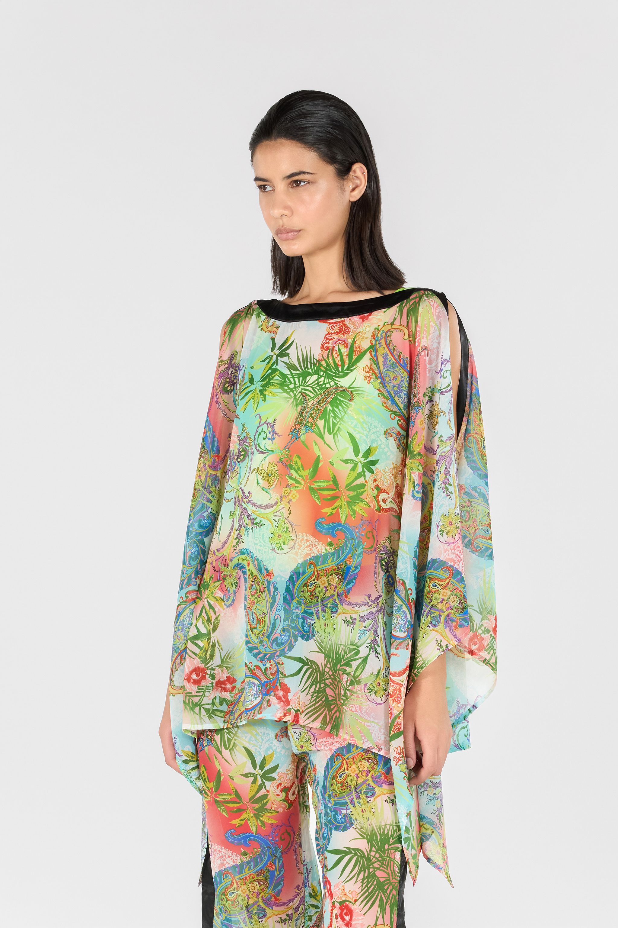 Roberto Cavalli Multicolor Woman Top In Multicolor