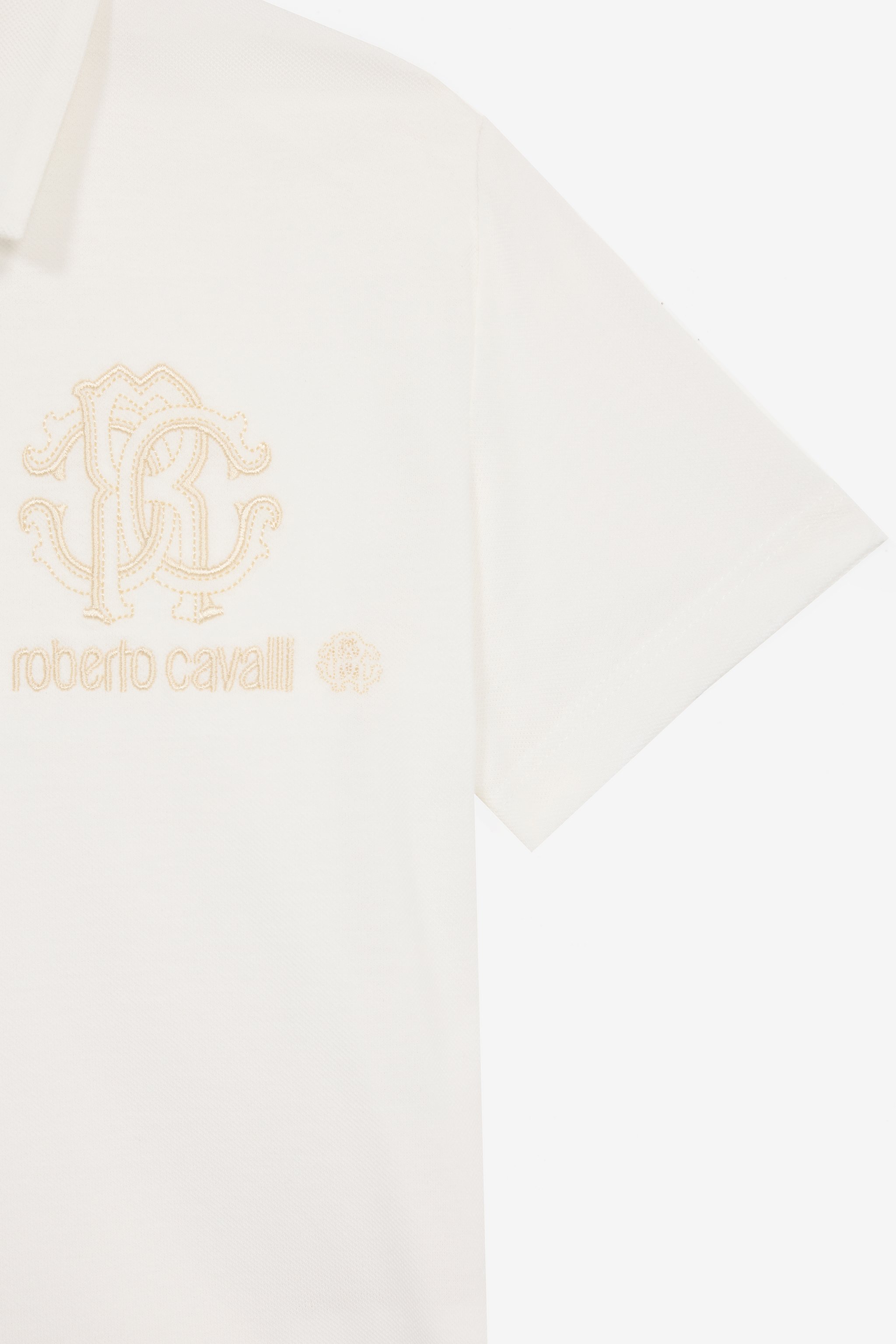 Polo-Shirt With RC Monogram And Lettering