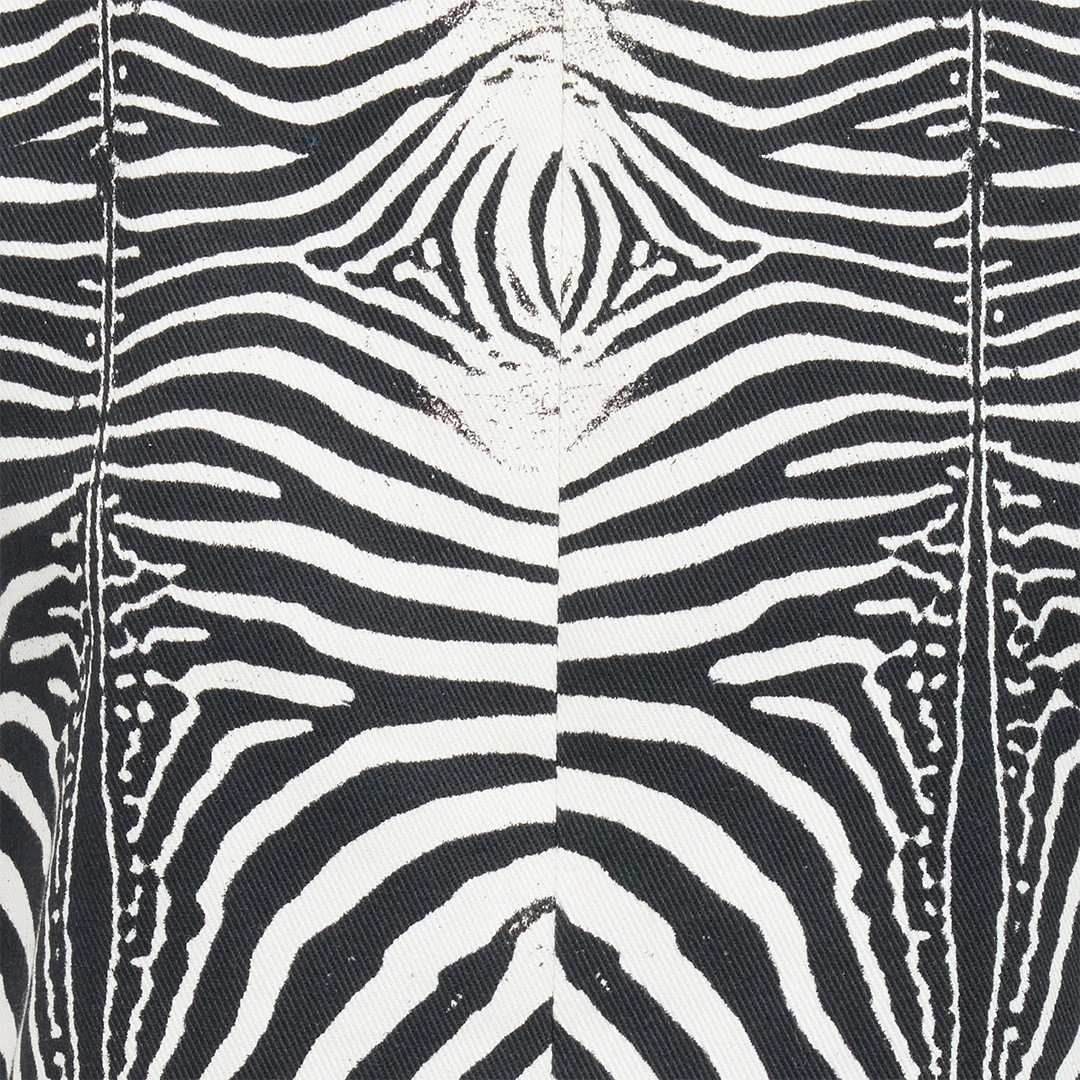Roberto Cavalli Leopard-print Blazer In Black/white