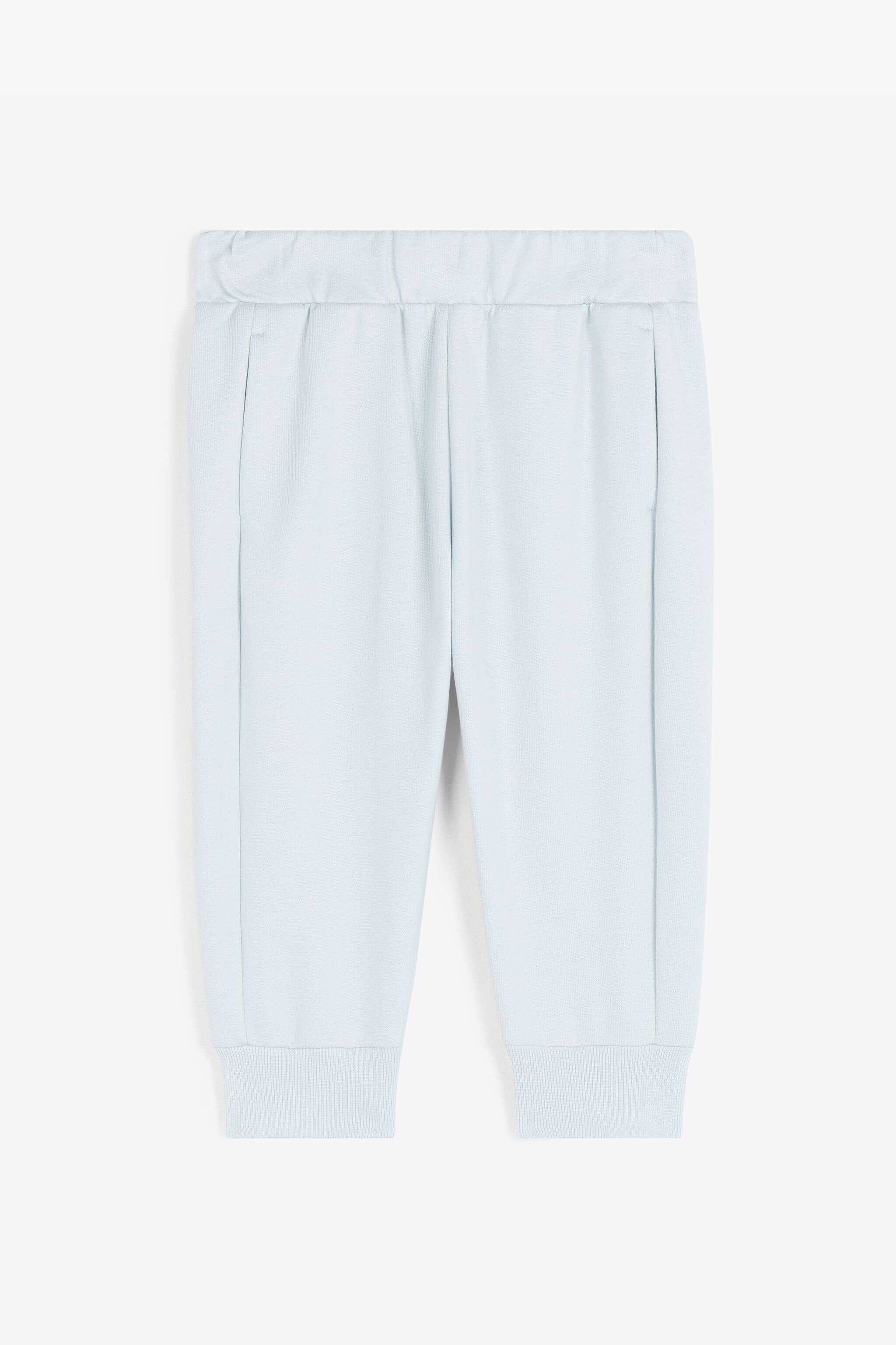 Roberto Cavalli Boys Light/Blue Rc Monogram-Print Cotton Track Pants - Ready To Wear
