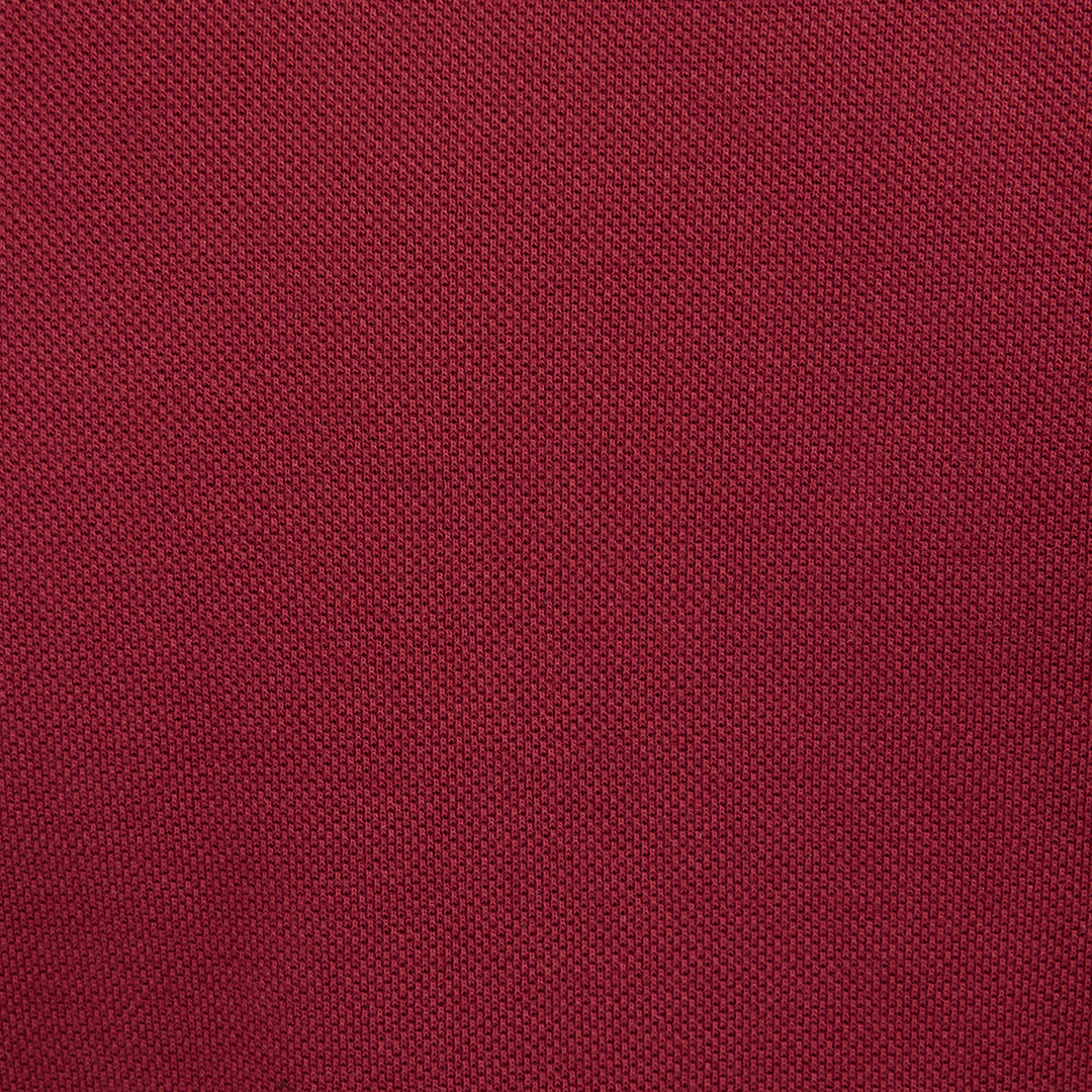 Bordeaux Polo With Snake Embroidery