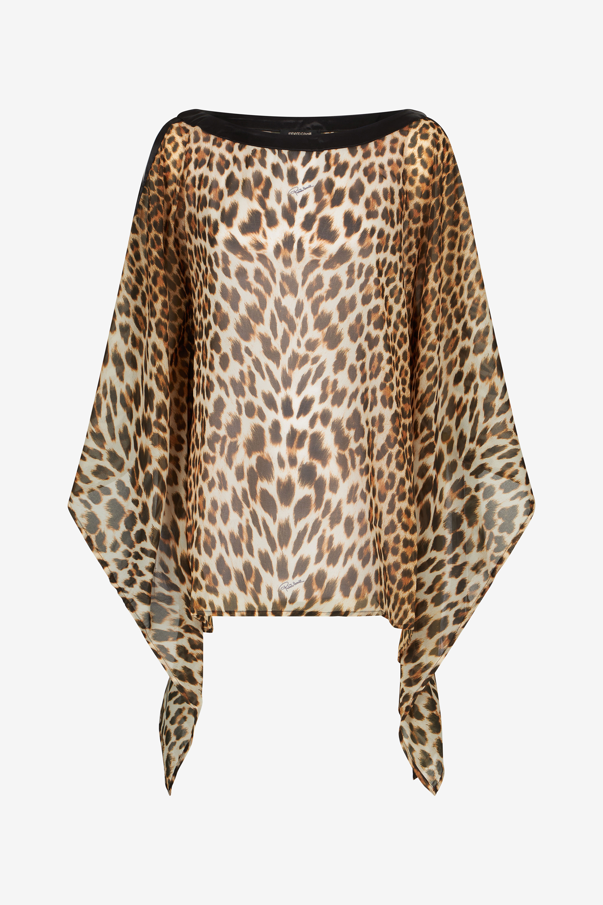 Roberto Cavalli Leopard Kaftan In Cheetah