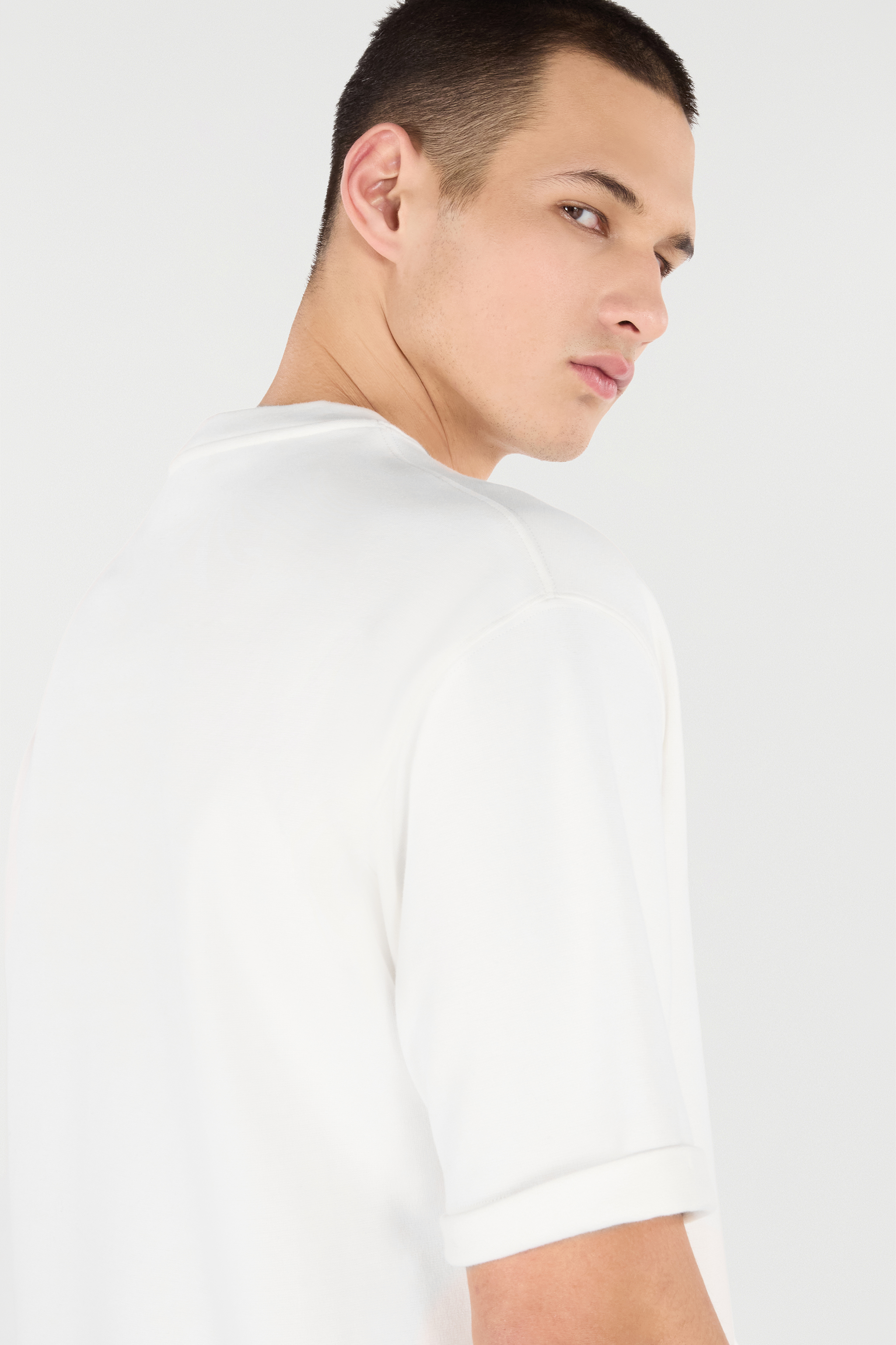 Roberto Cavalli Embroidered Logo T-shirt In White