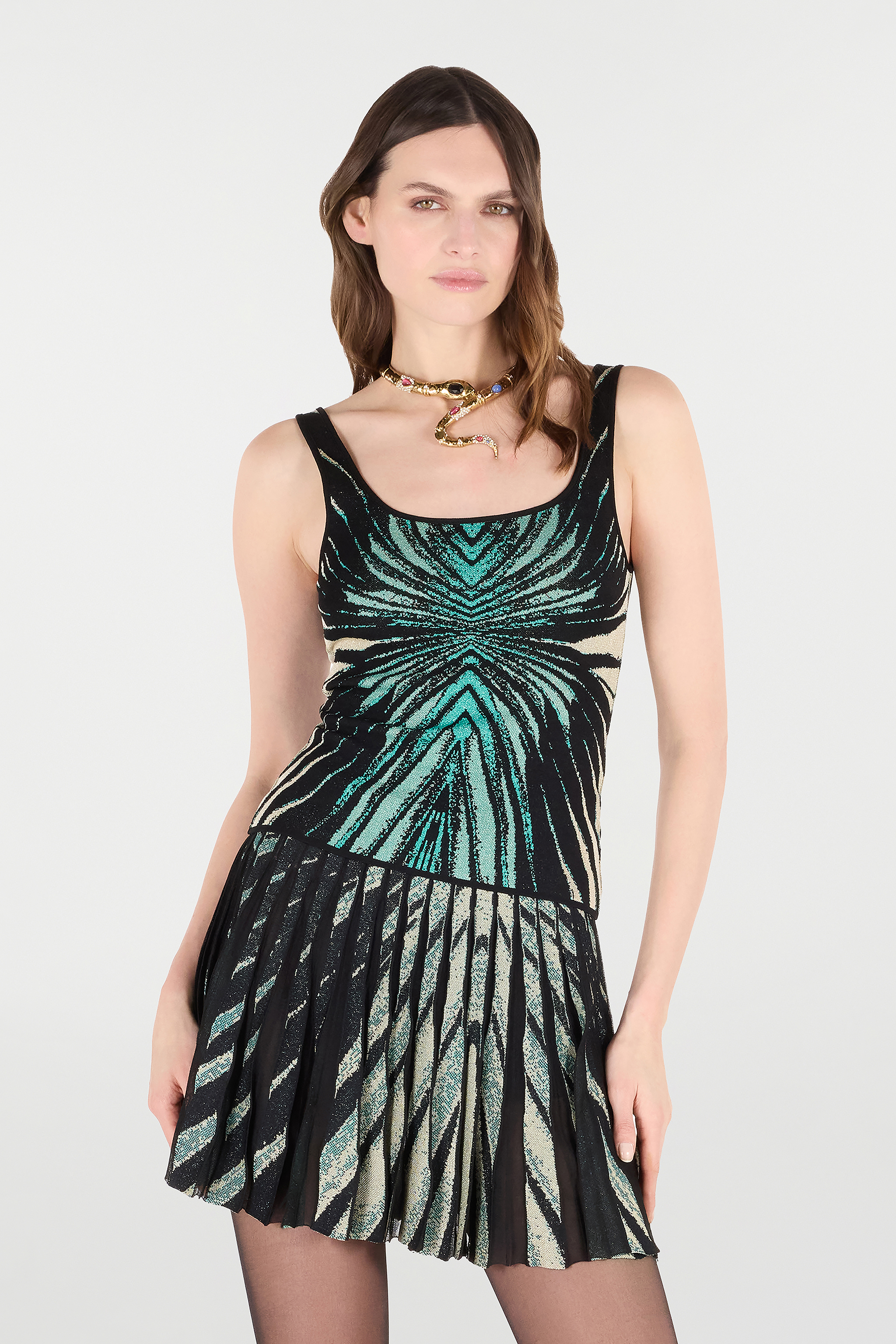 Ray Of Sea Print Top