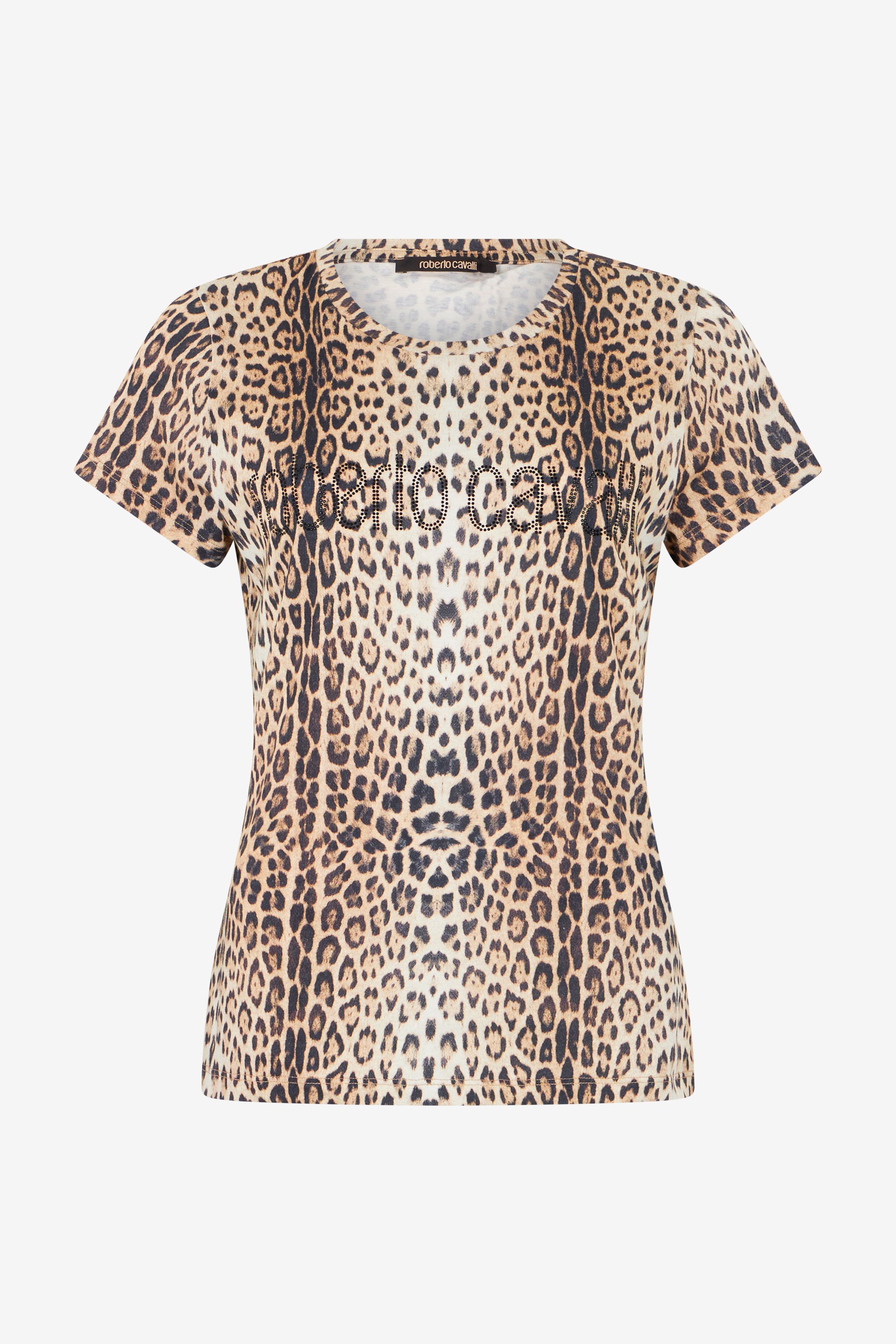 Roberto Cavalli Jaguar Print T-shirt
