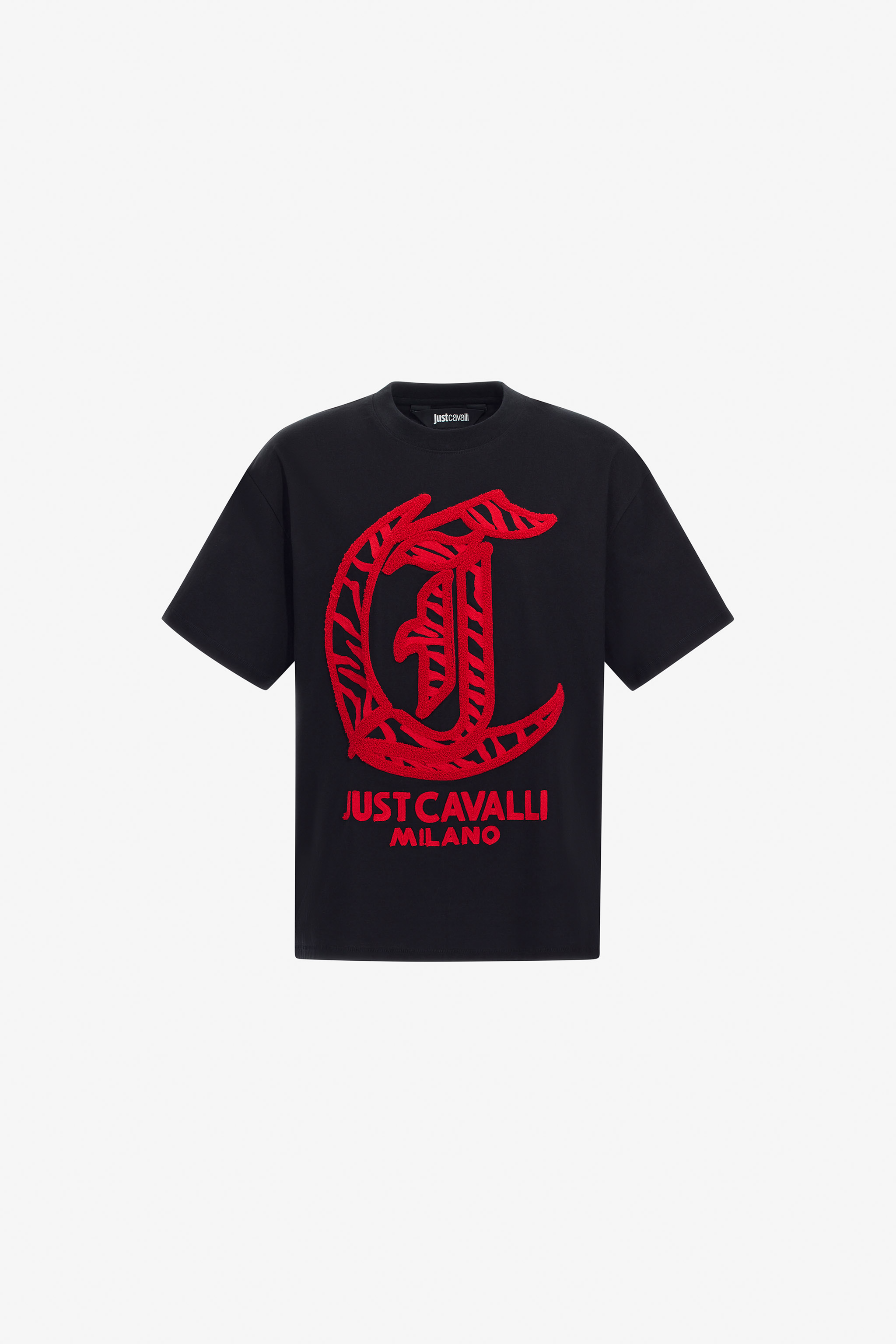 Just Cavalli T-shirt in Black for Men | Roberto Cavalli®