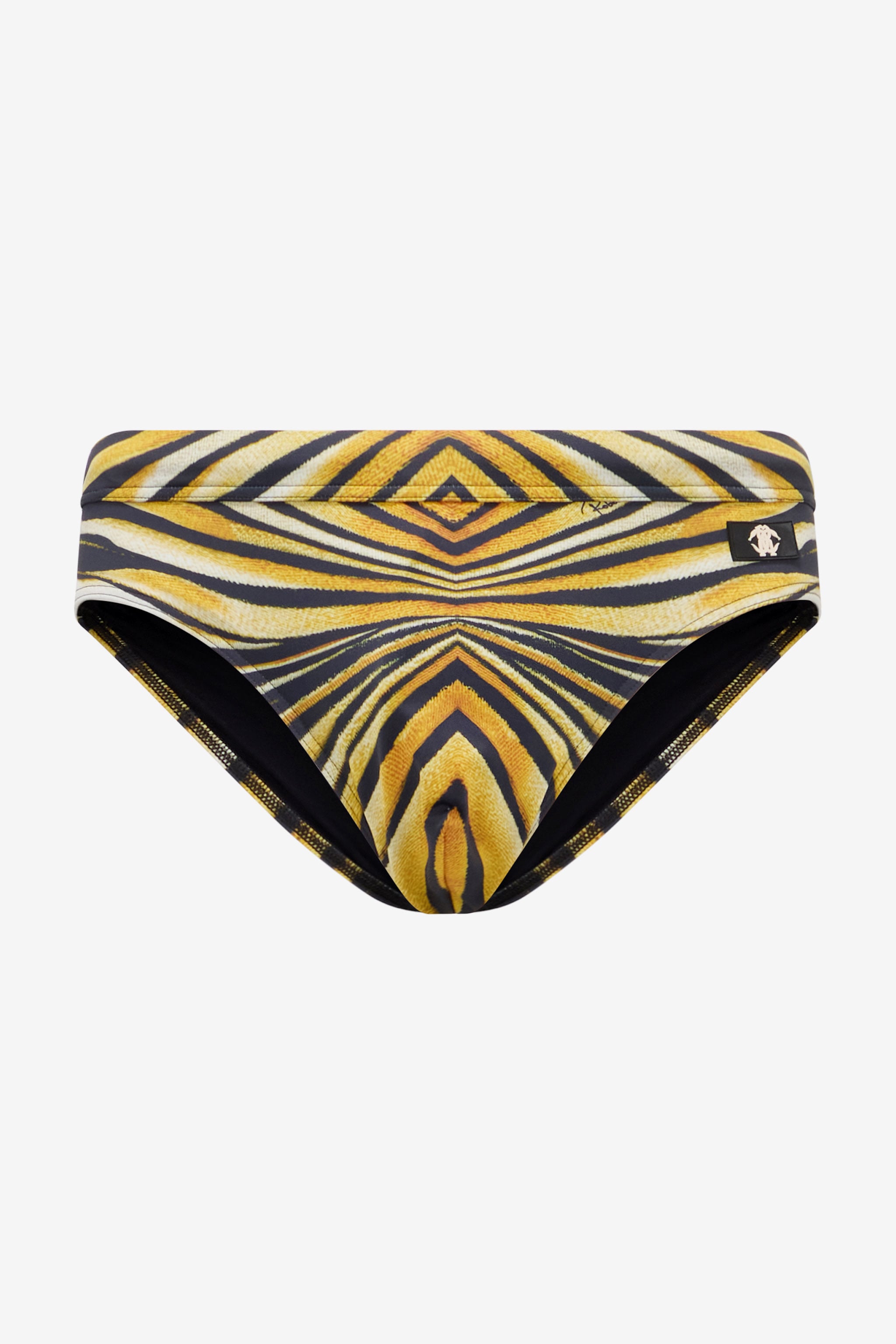 Roberto Cavalli Ray Of Gold Print Sea Brief