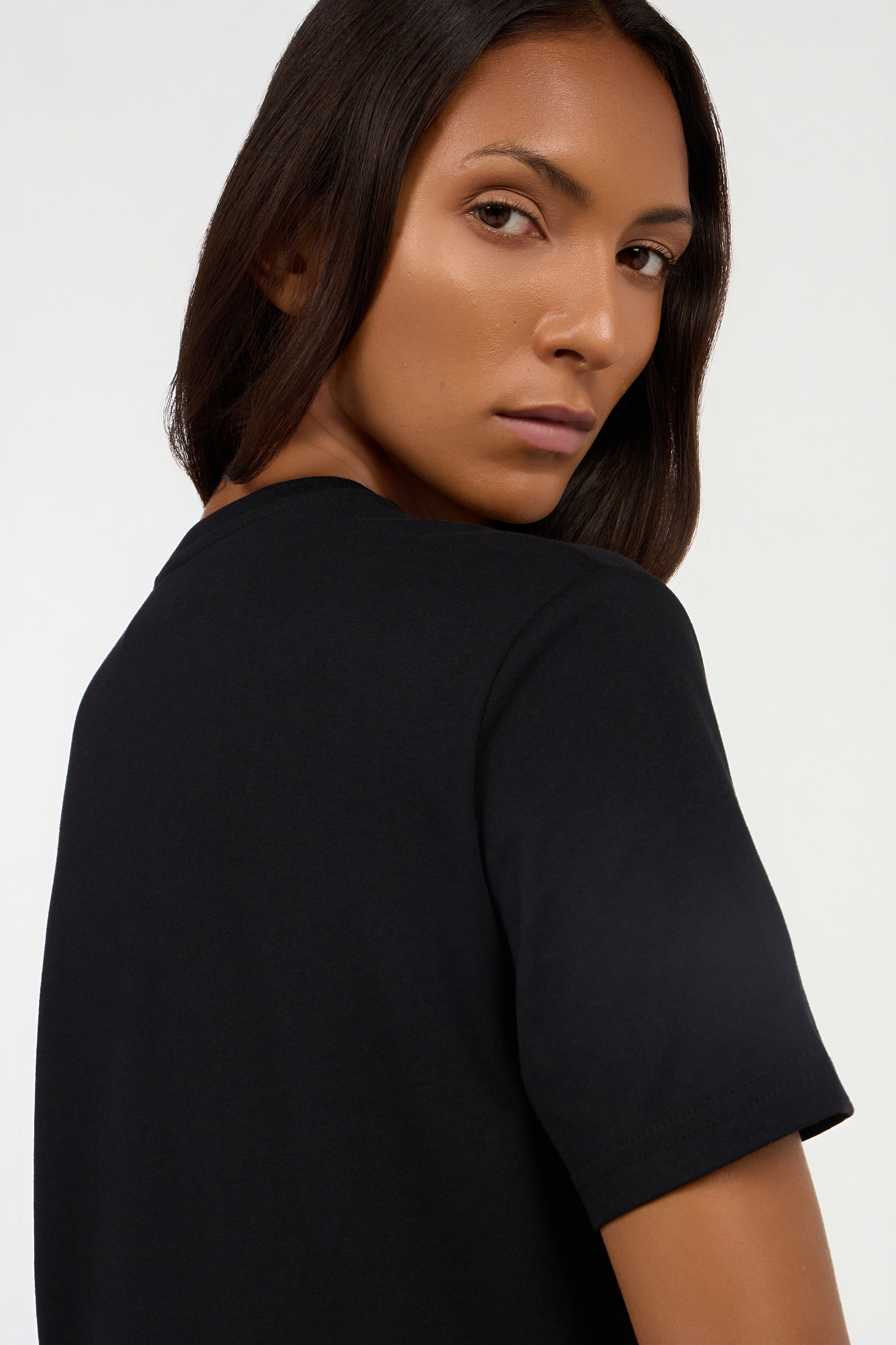 Roberto Cavalli Black T-shirt In Multi