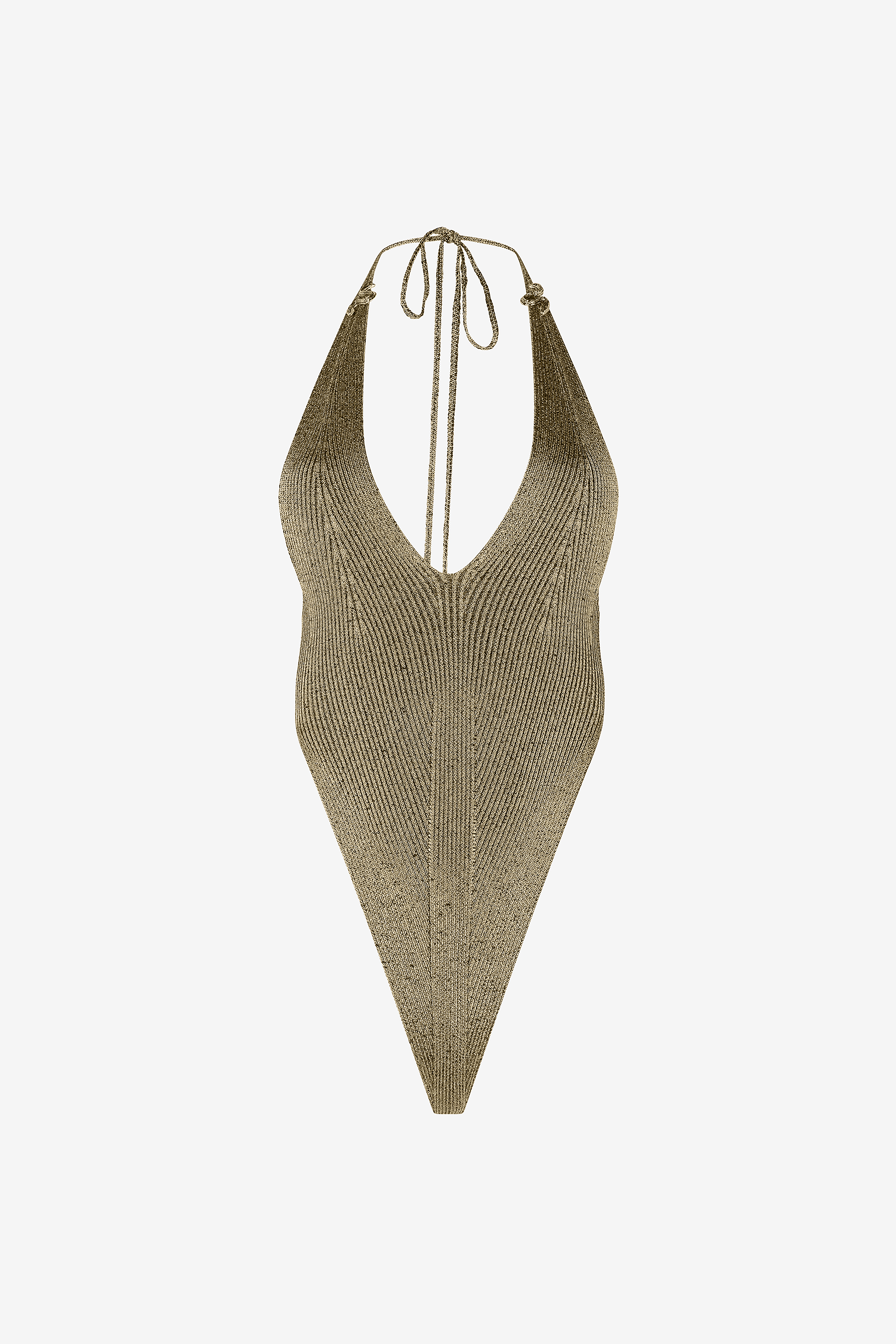 Roberto Cavalli Women's Black/Gold And Ribbed Bodysuit With Snakes - Tops Gold