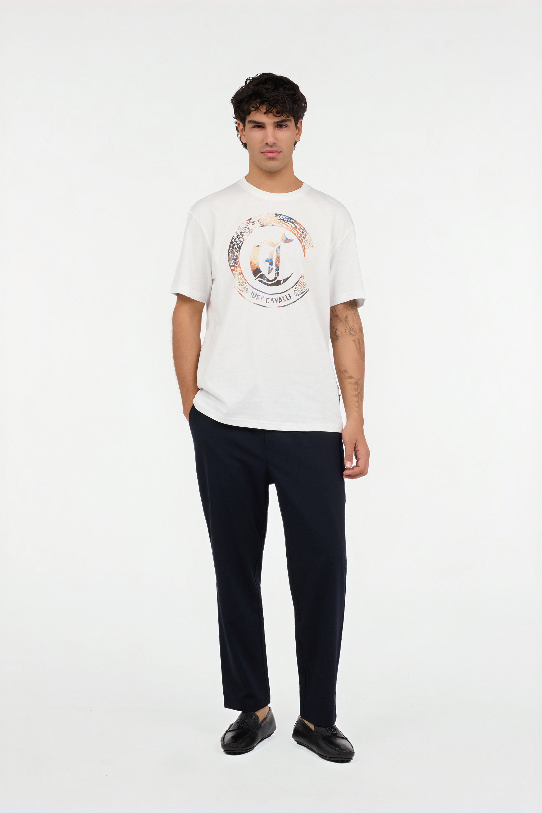 Soft Navy Blue Trousers