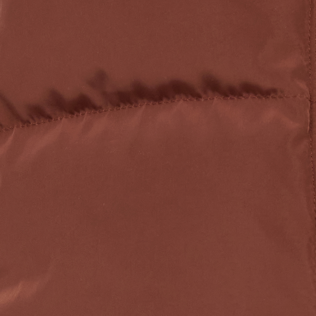 Roberto Cavalli Brown Down Jacket With Monogram Rc In Brown