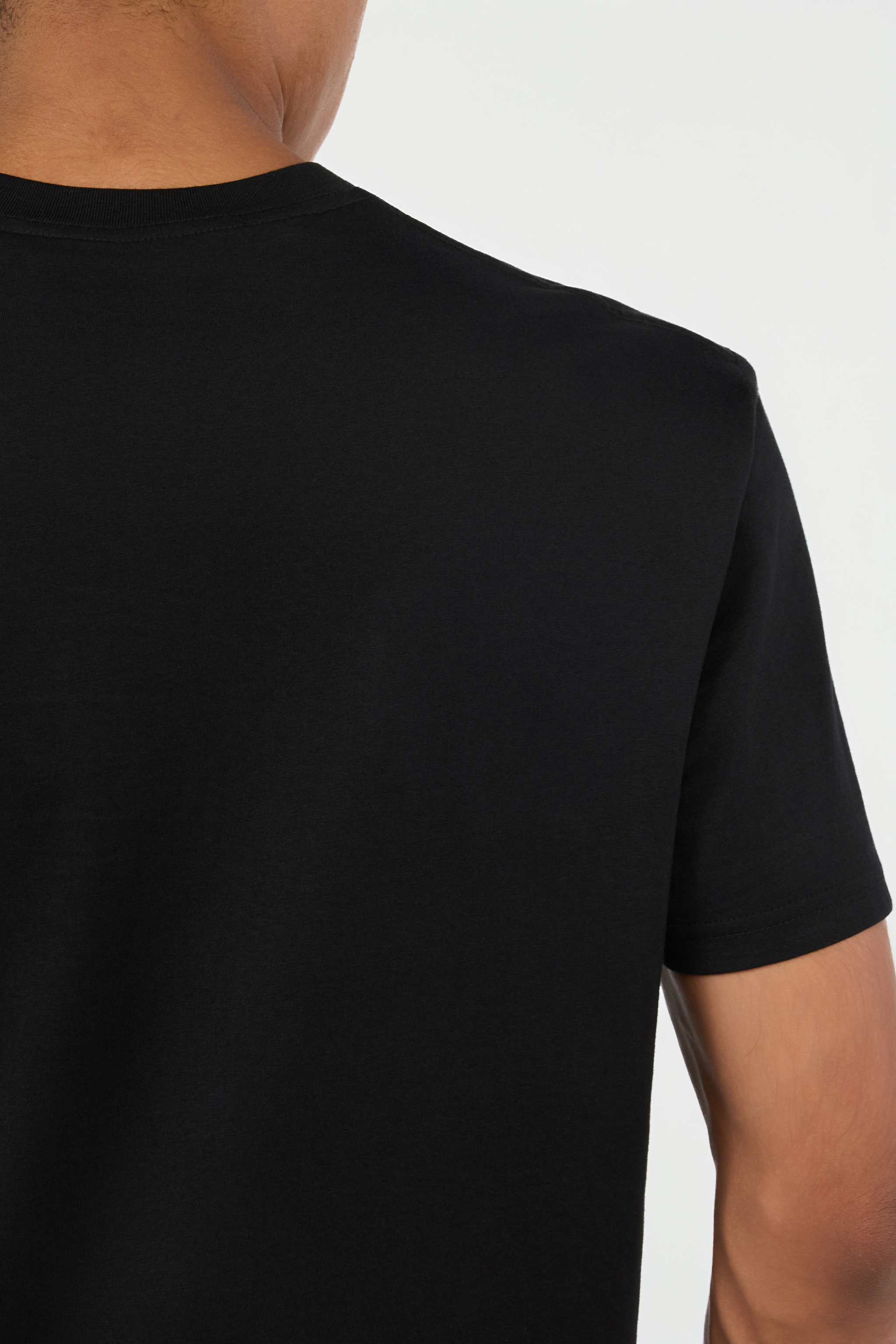 Black T-Shirt With Just Cavalli Logo