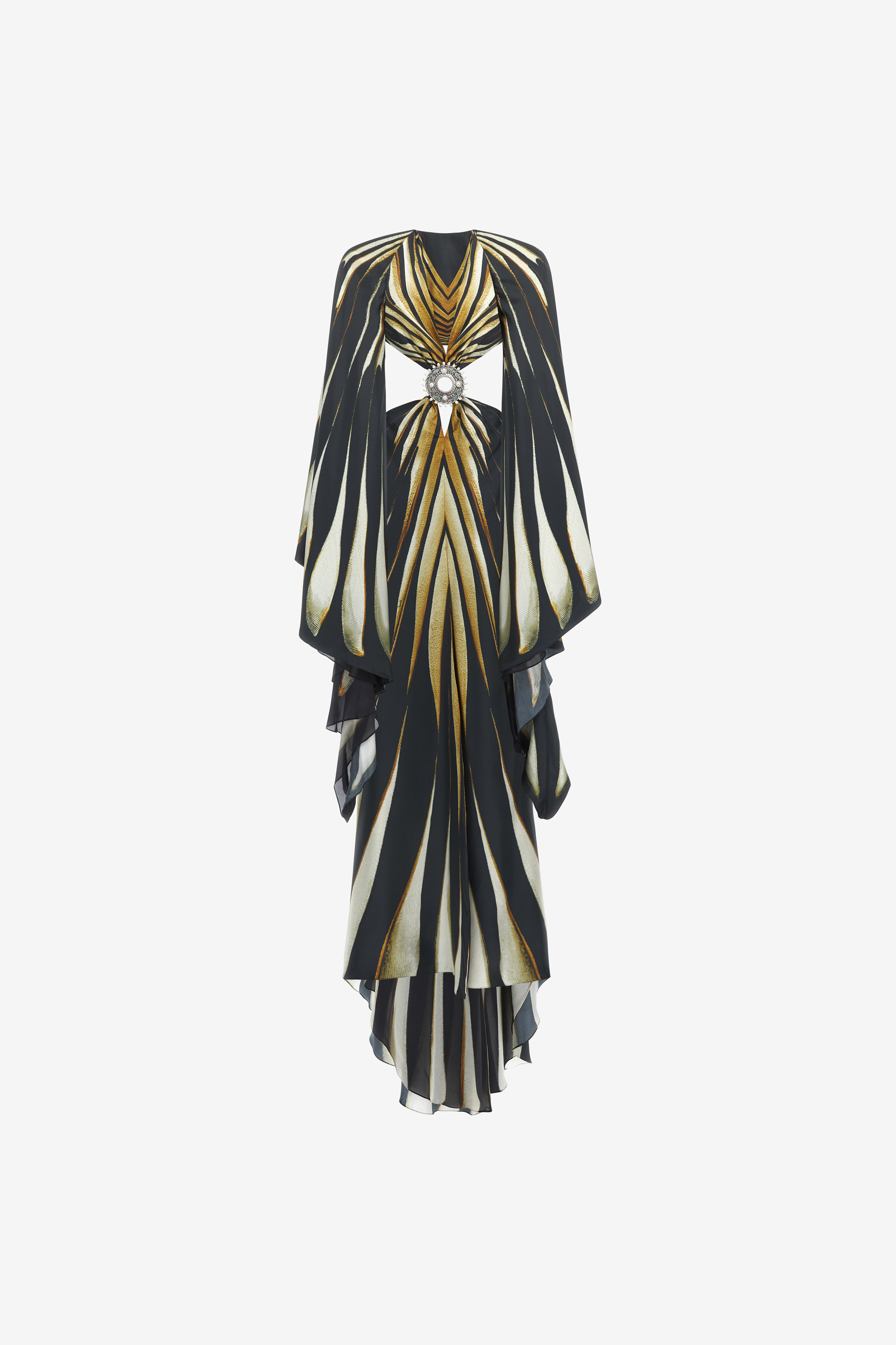 Roberto Cavalli Women's Gold Dress - Dresses