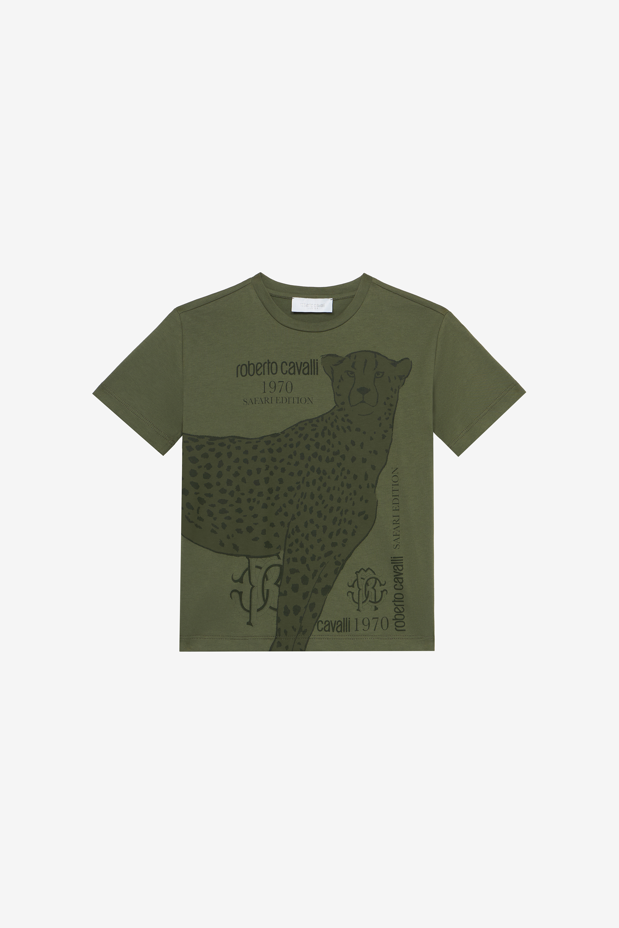 Safari Edition T-Shirt With Cheetah