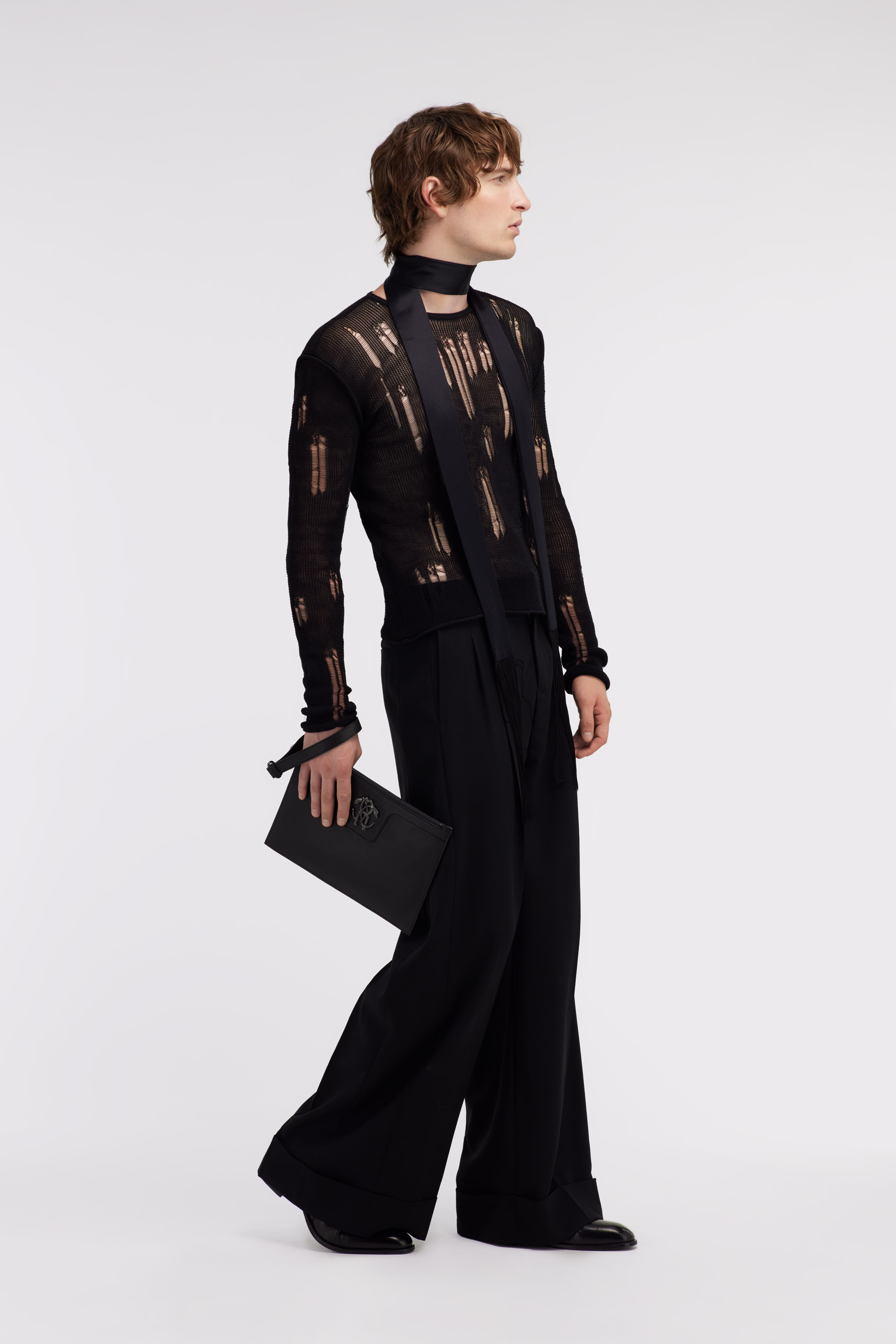 Roberto Cavalli Knitwear With Long Sleeve In Black
