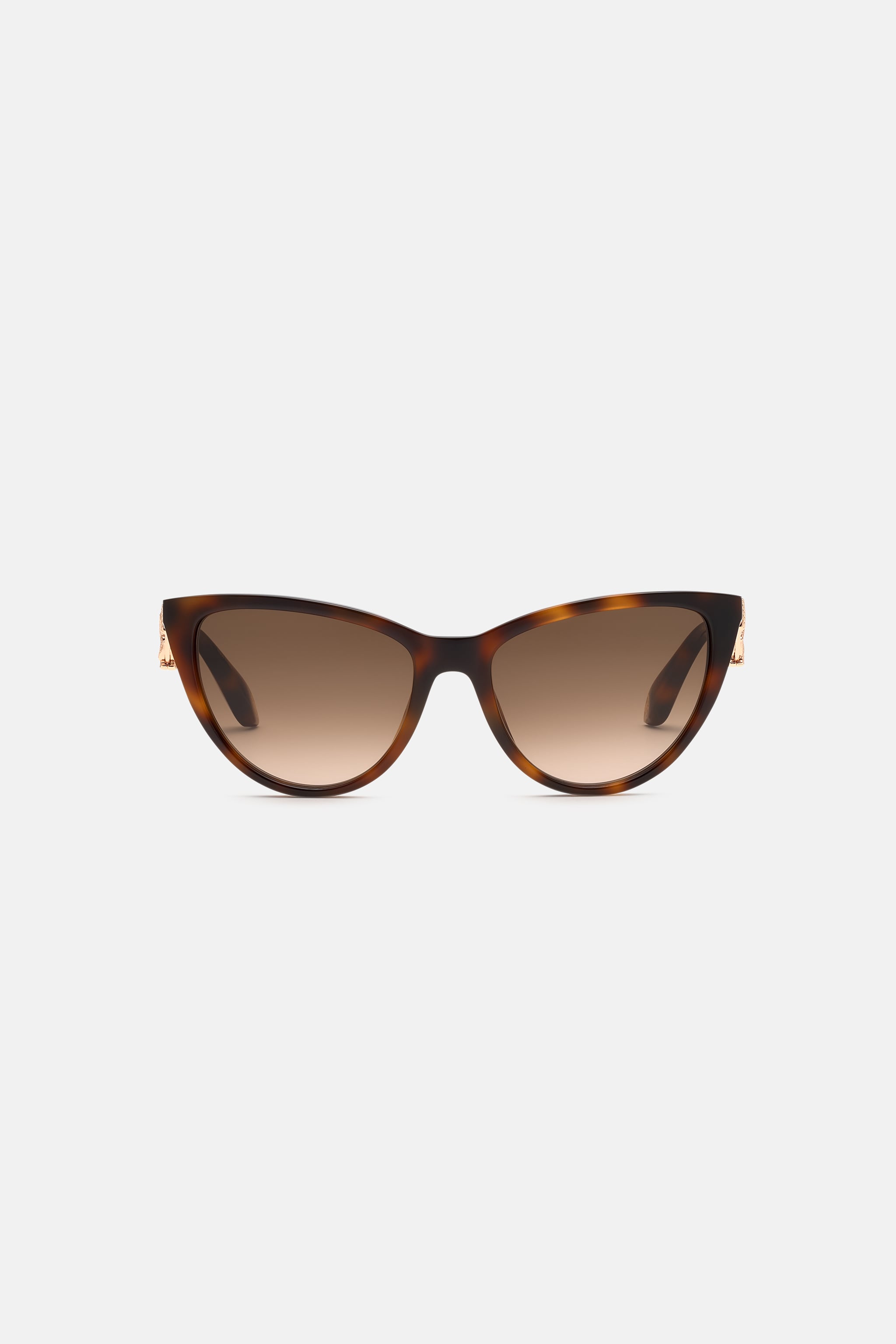 Roberto Cavalli Women's Brown Cat-Eye Sunglasses - Eyewear Havana