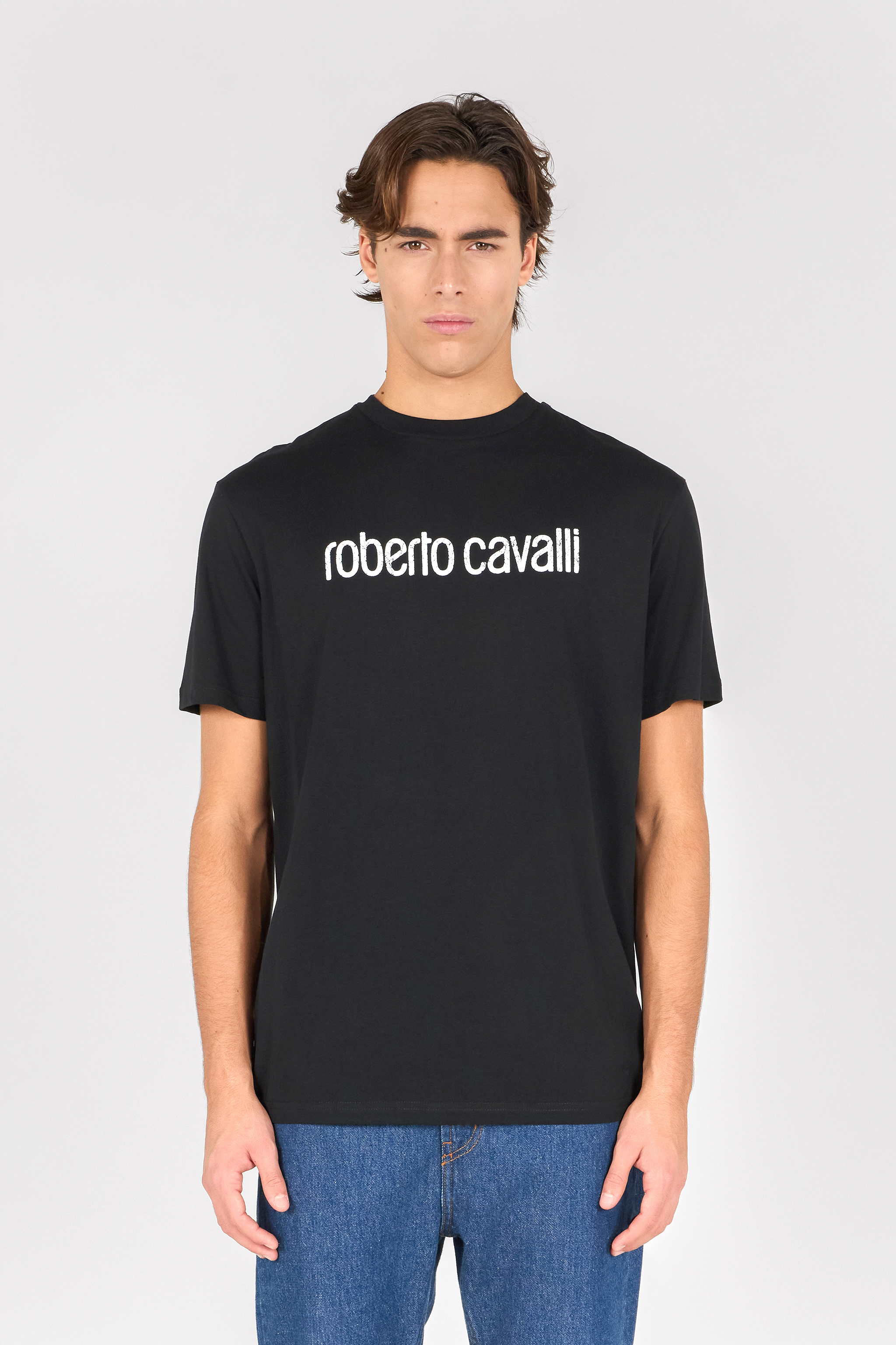 T-shirt with lettering