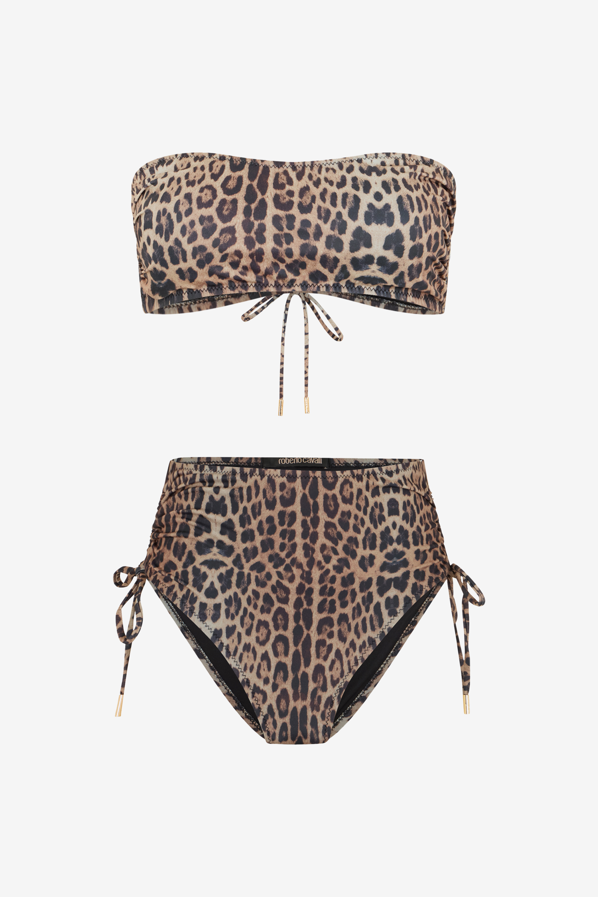 Roberto Cavalli Women's Jaguar Print Bikini - Ready To Wear Leopard