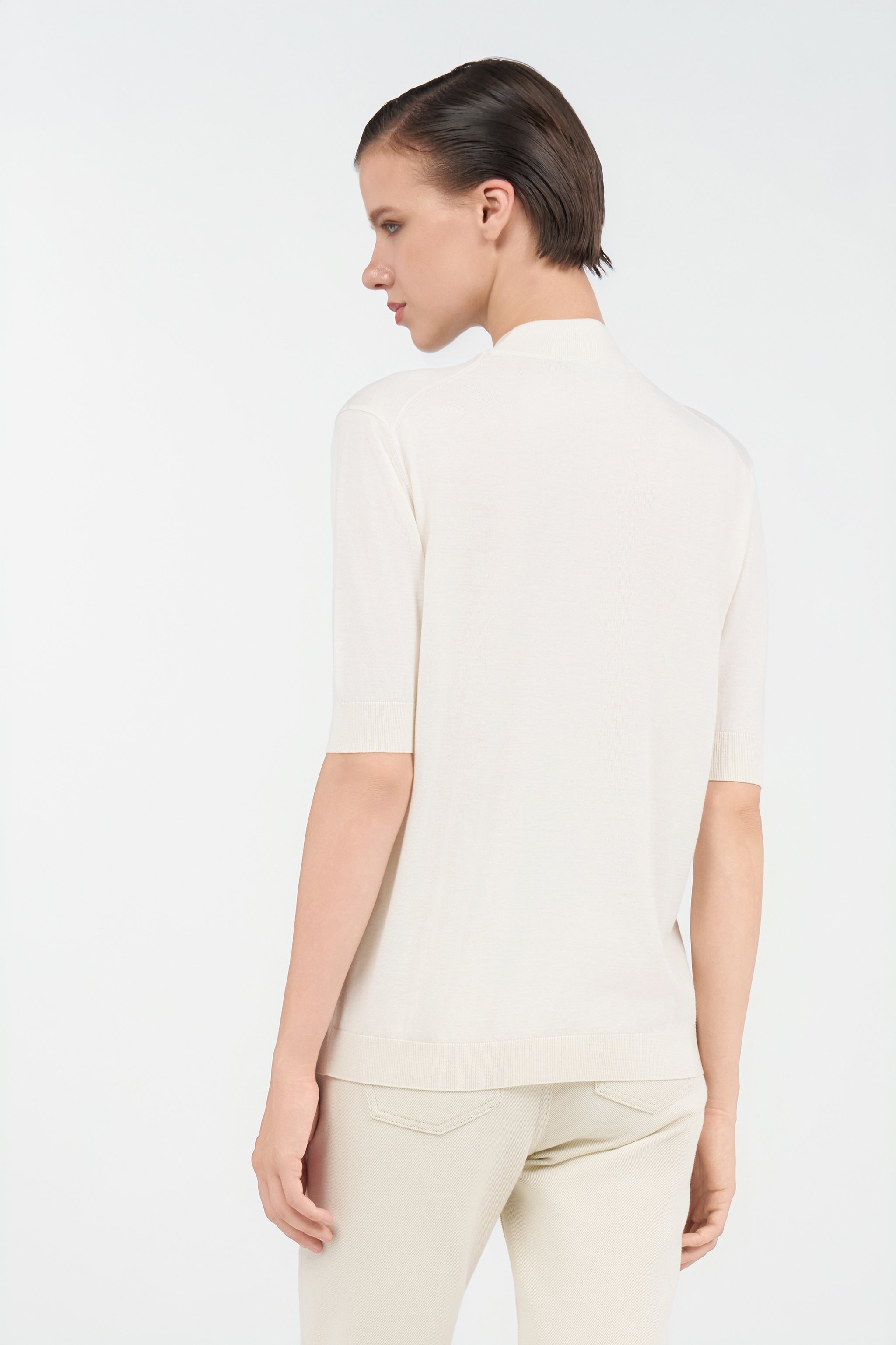 Roberto Cavalli Cotton Sweater In White
