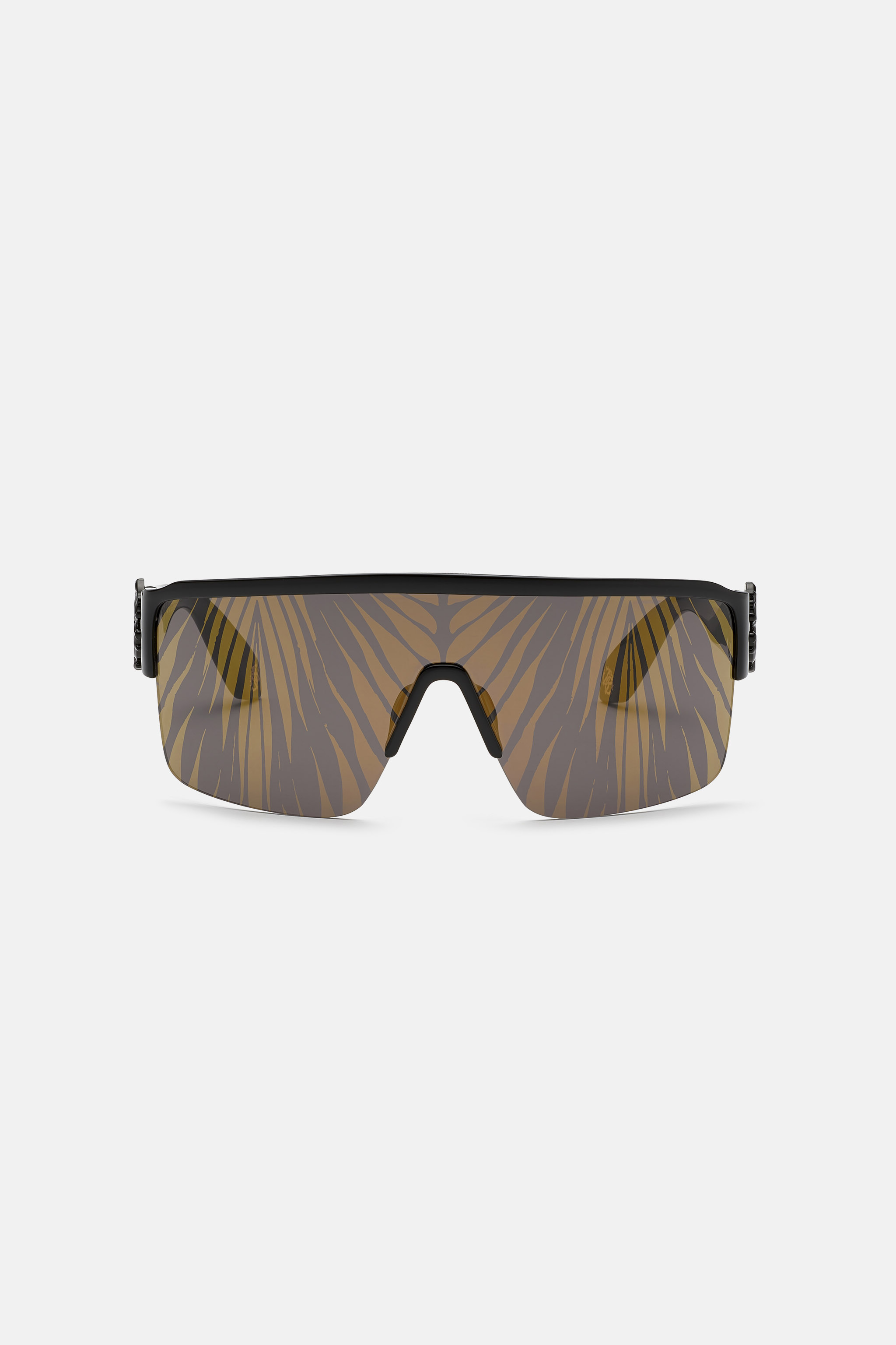 Roberto Cavalli Sunglasses Ray Of Gold Collection In Black/gold