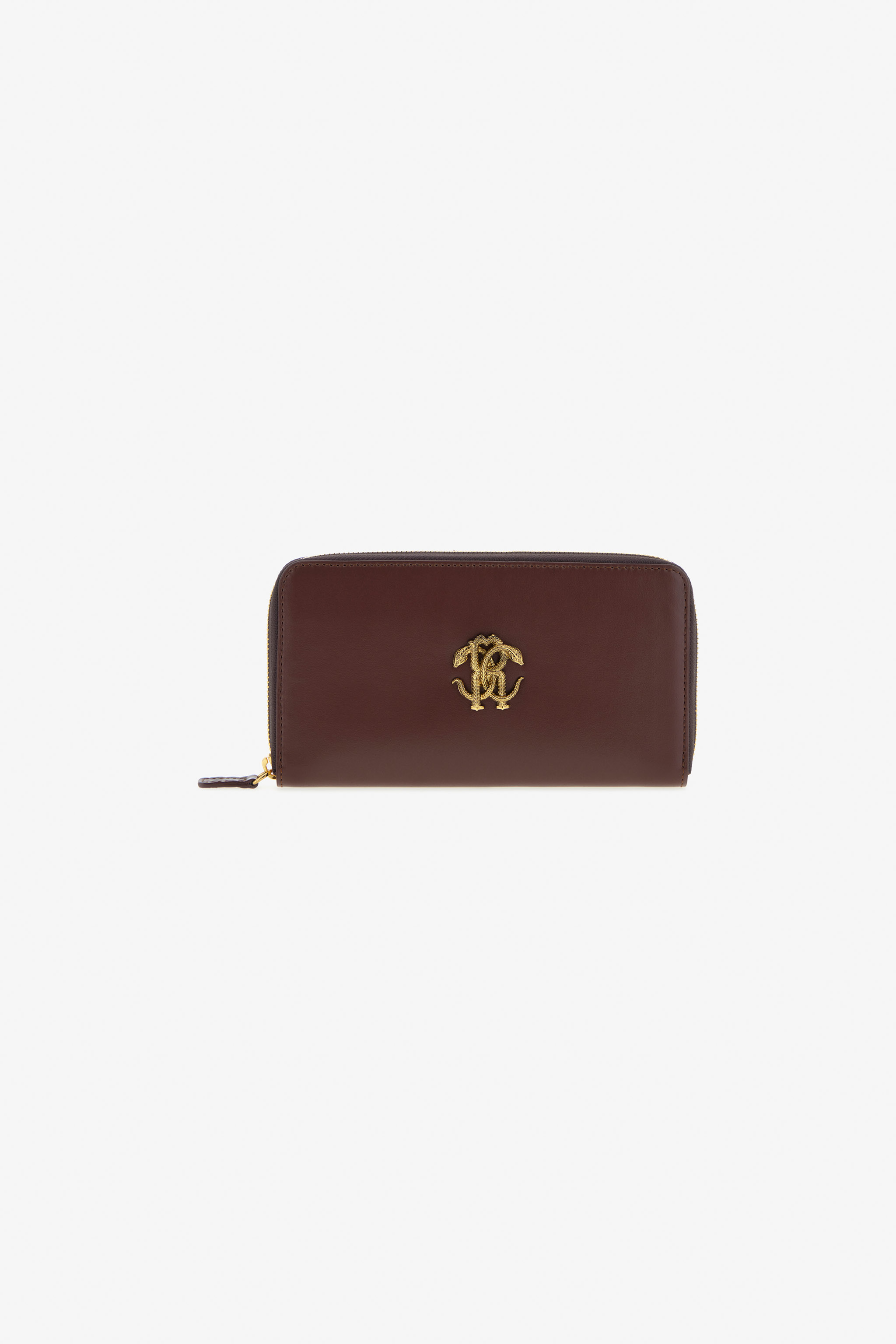 ROBERTO CAVALLI WALLET WITH MONOGRAM RC AND ZIP