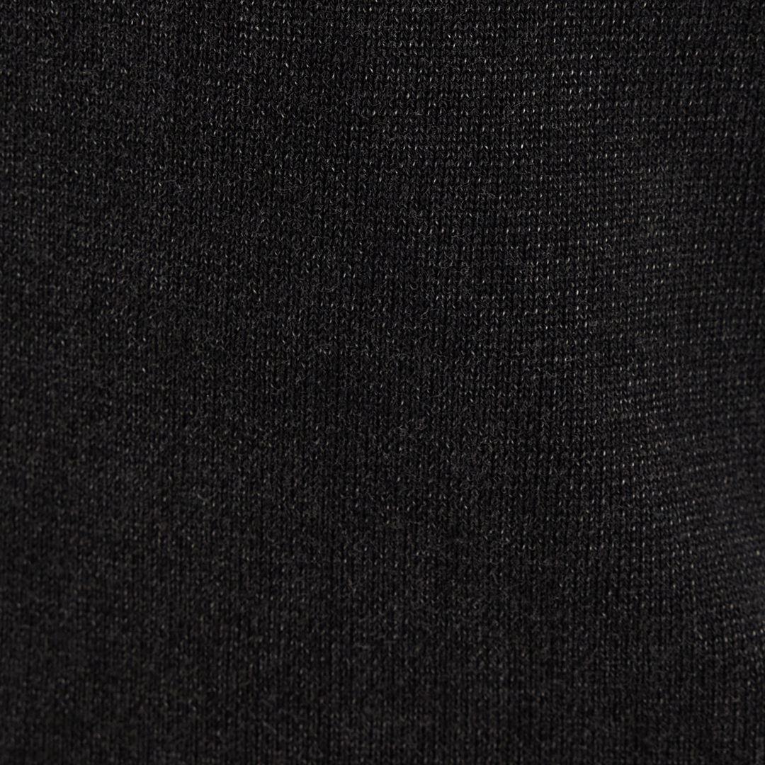 Roberto Cavalli Black Turtleneck Sweater With Embossed Logo In Black