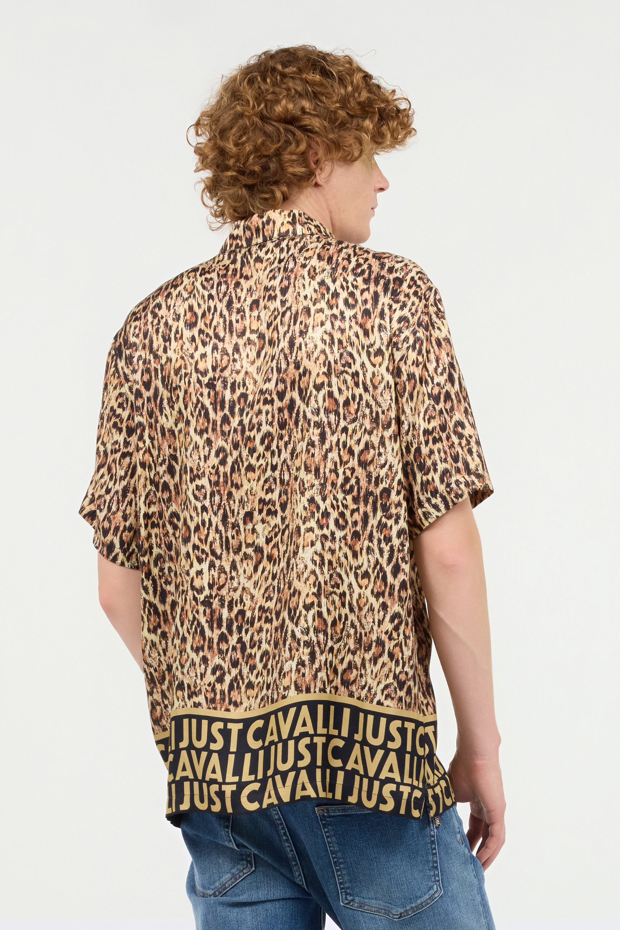 Jaguar Skin Shirt With JC Monogram