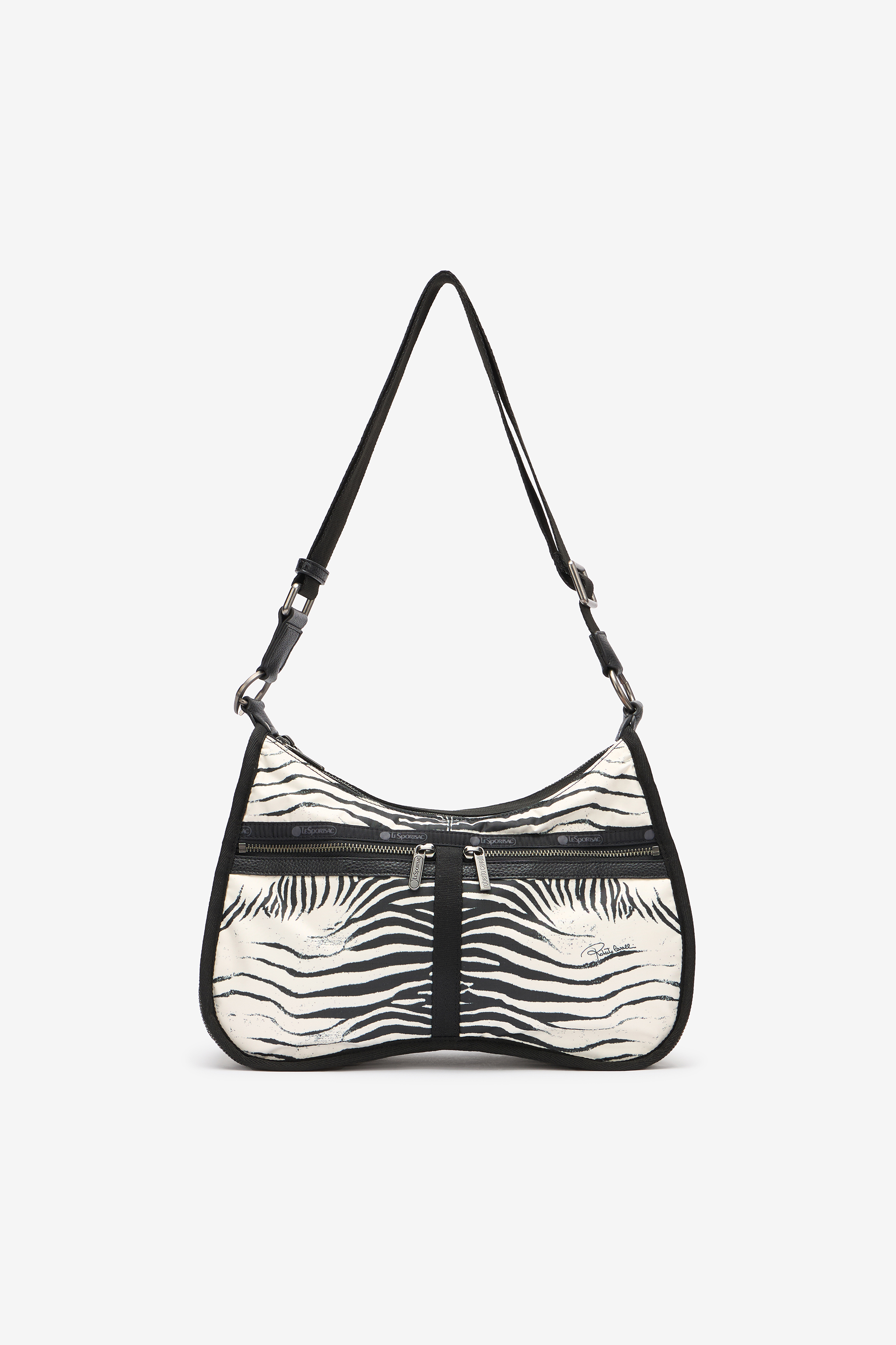 Roberto Cavalli Torino Bag In Black/white