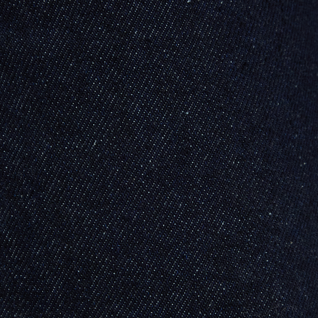Roberto Cavalli Dark Blue Straight Leg Jeans With Contrast Stitching In Black