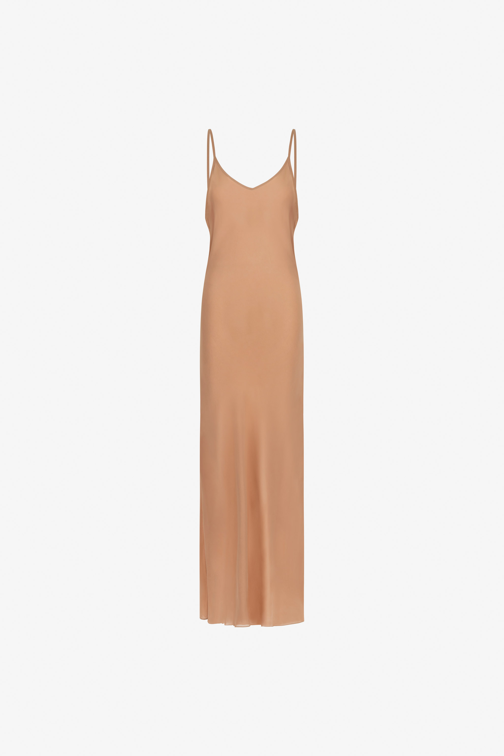 Roberto Cavalli Abito Sottoveste Maxi Beige - Female  Rosa