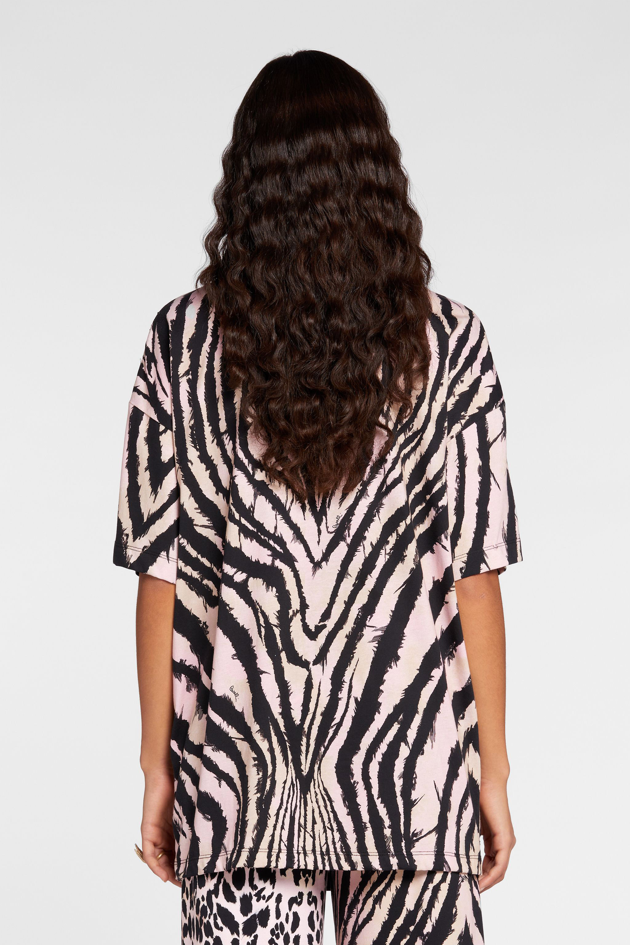 Crystal-Embellished Freedom-Print Cotton T-Shirt