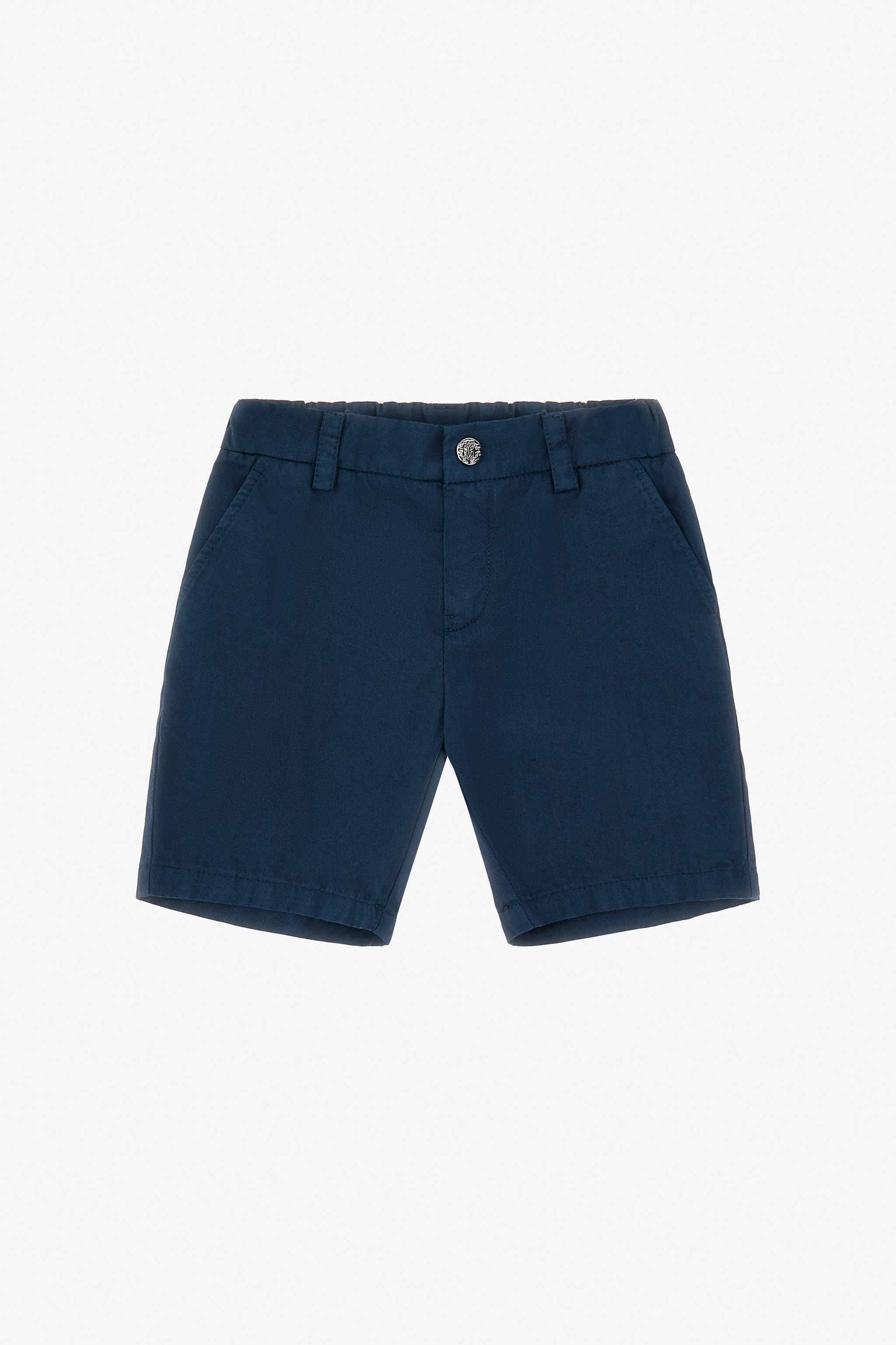 Roberto Cavalli Boys Blue Rc Logo Pants - Ready To Wear