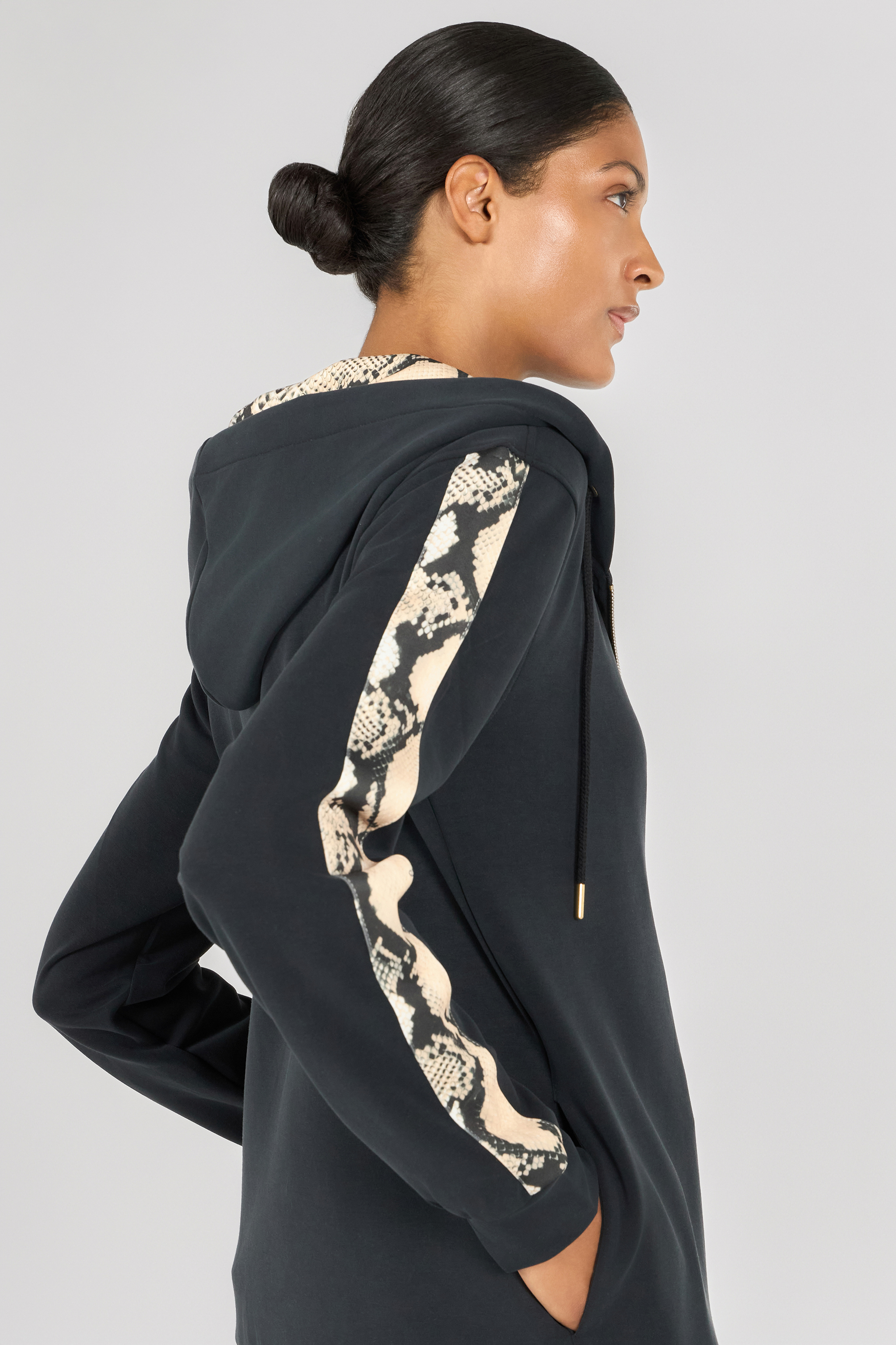 Zip-up hoodie