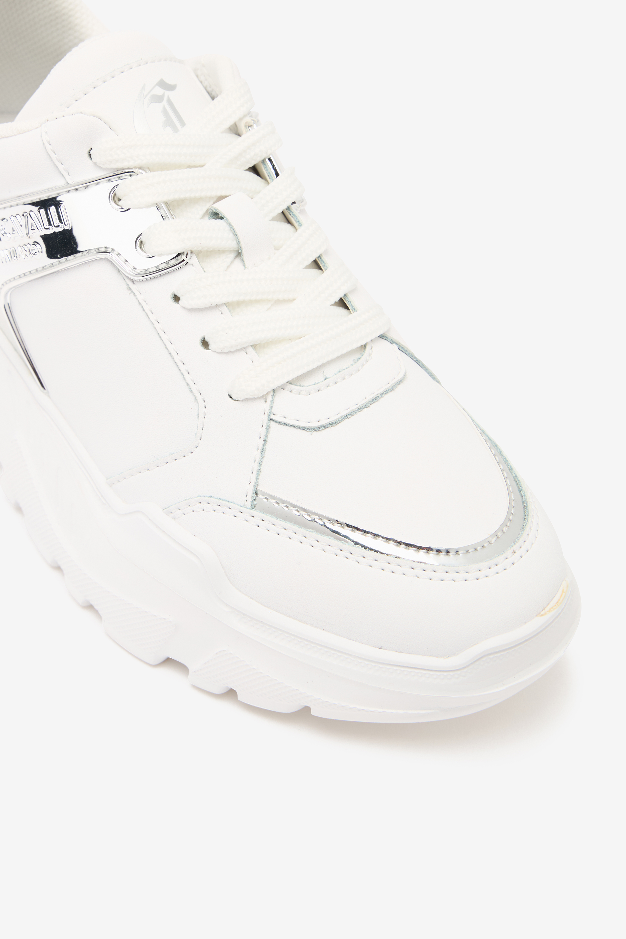 Roberto Cavalli Sneakers With Mirrored Inserts