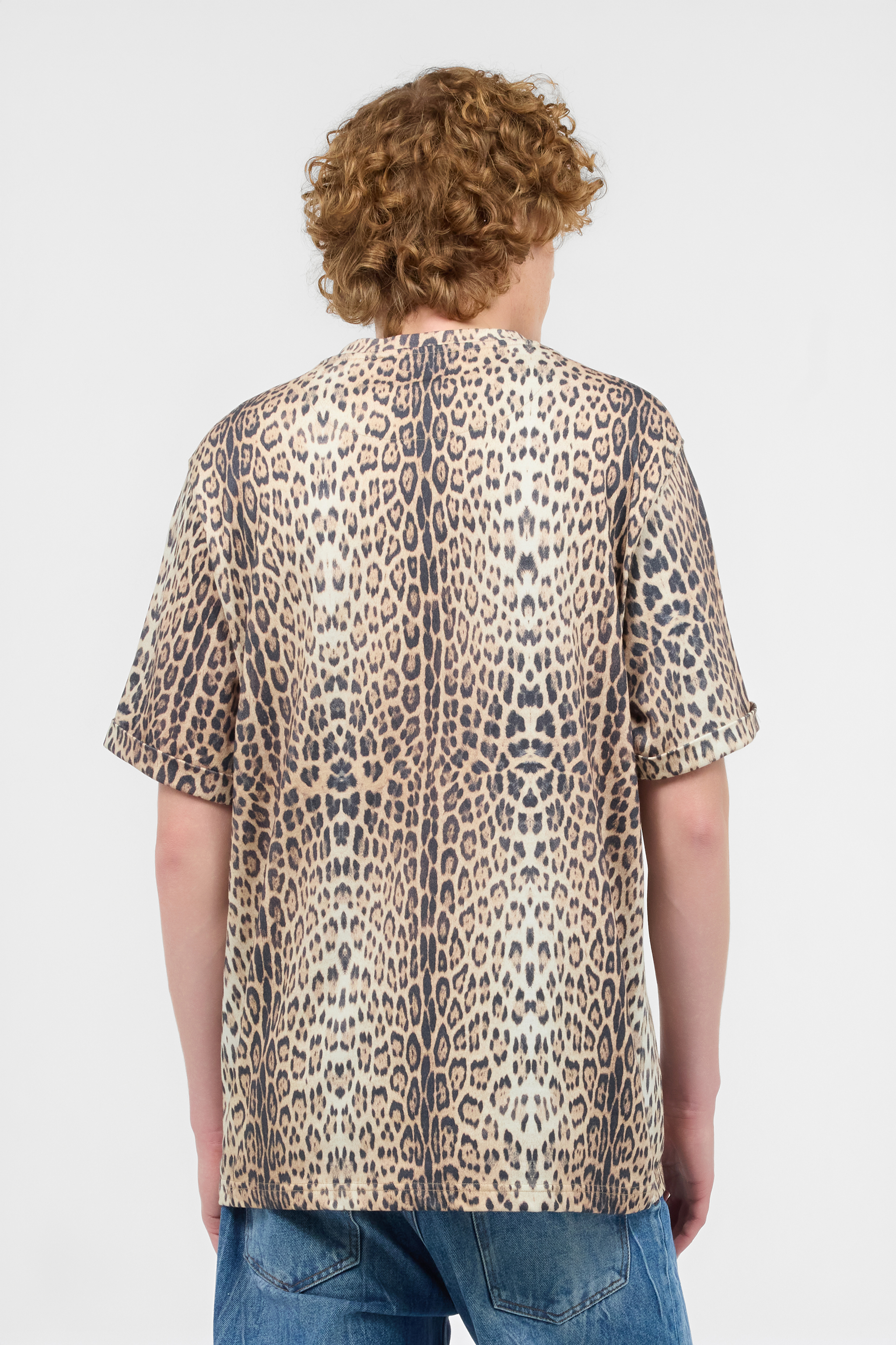 Shop Roberto Cavalli Jaguar Print T-shirt