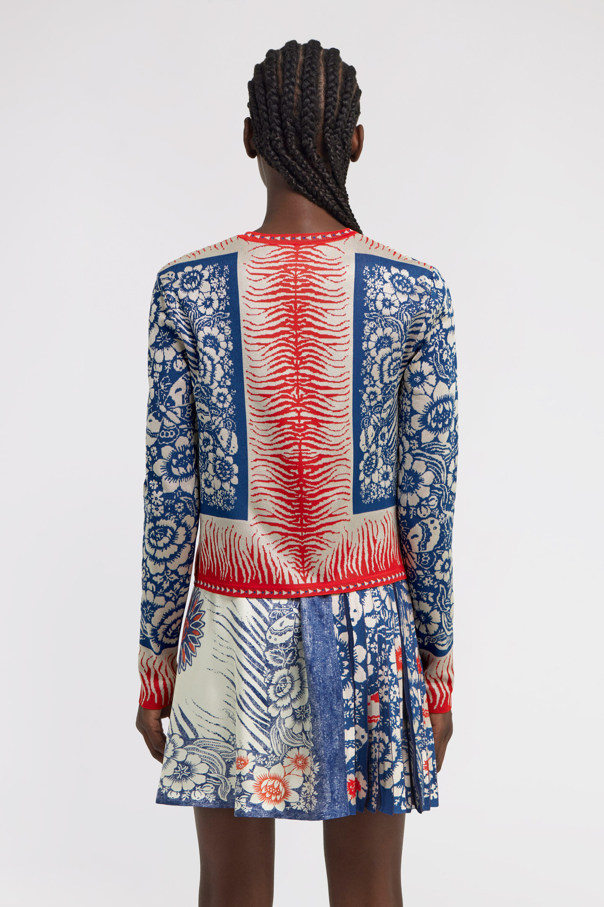 Roberto Cavalli Bandana-print Sweater