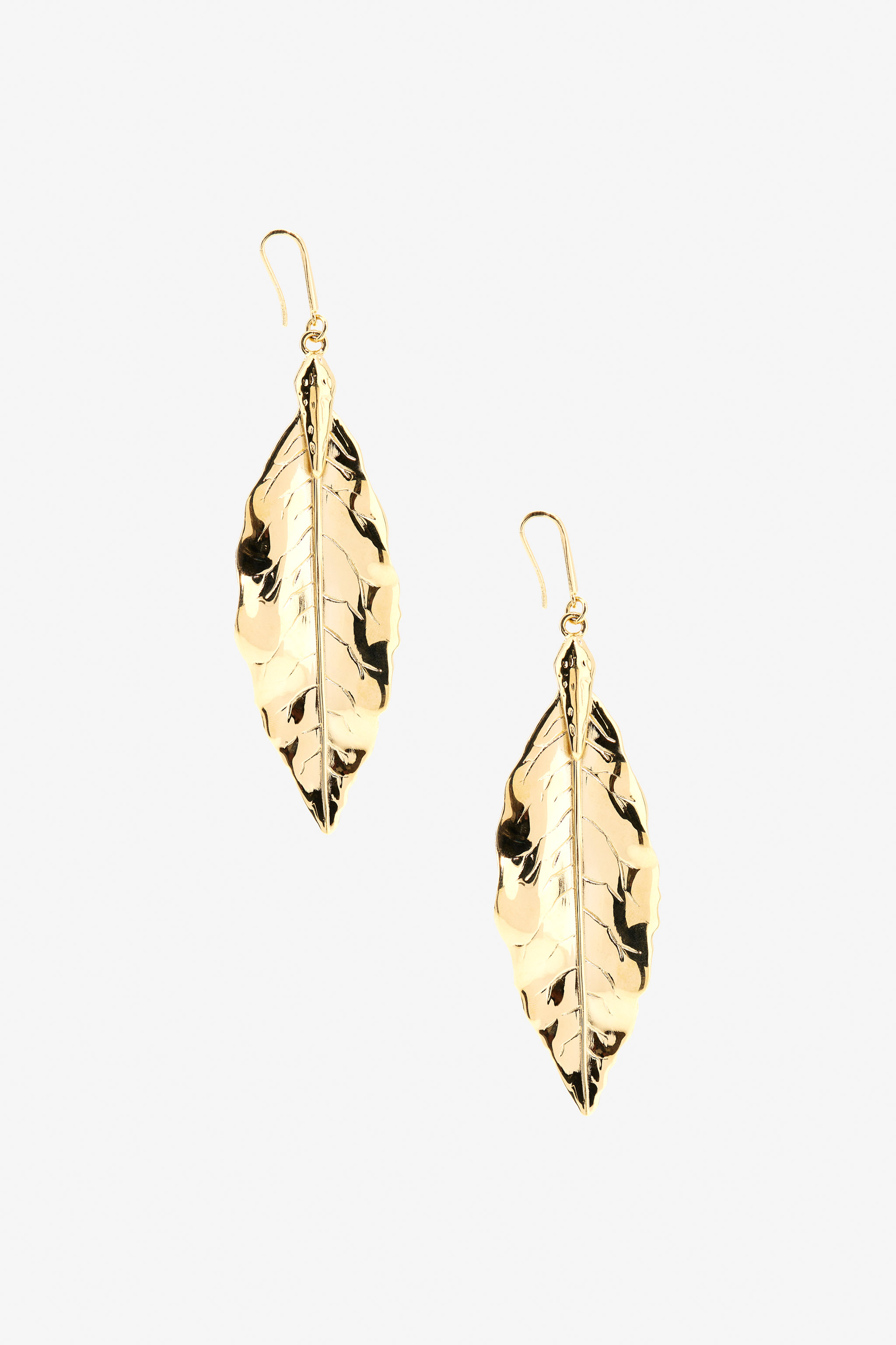 Roberto Cavalli Women's Gold Leaf Earrings - Fashion Jewelry